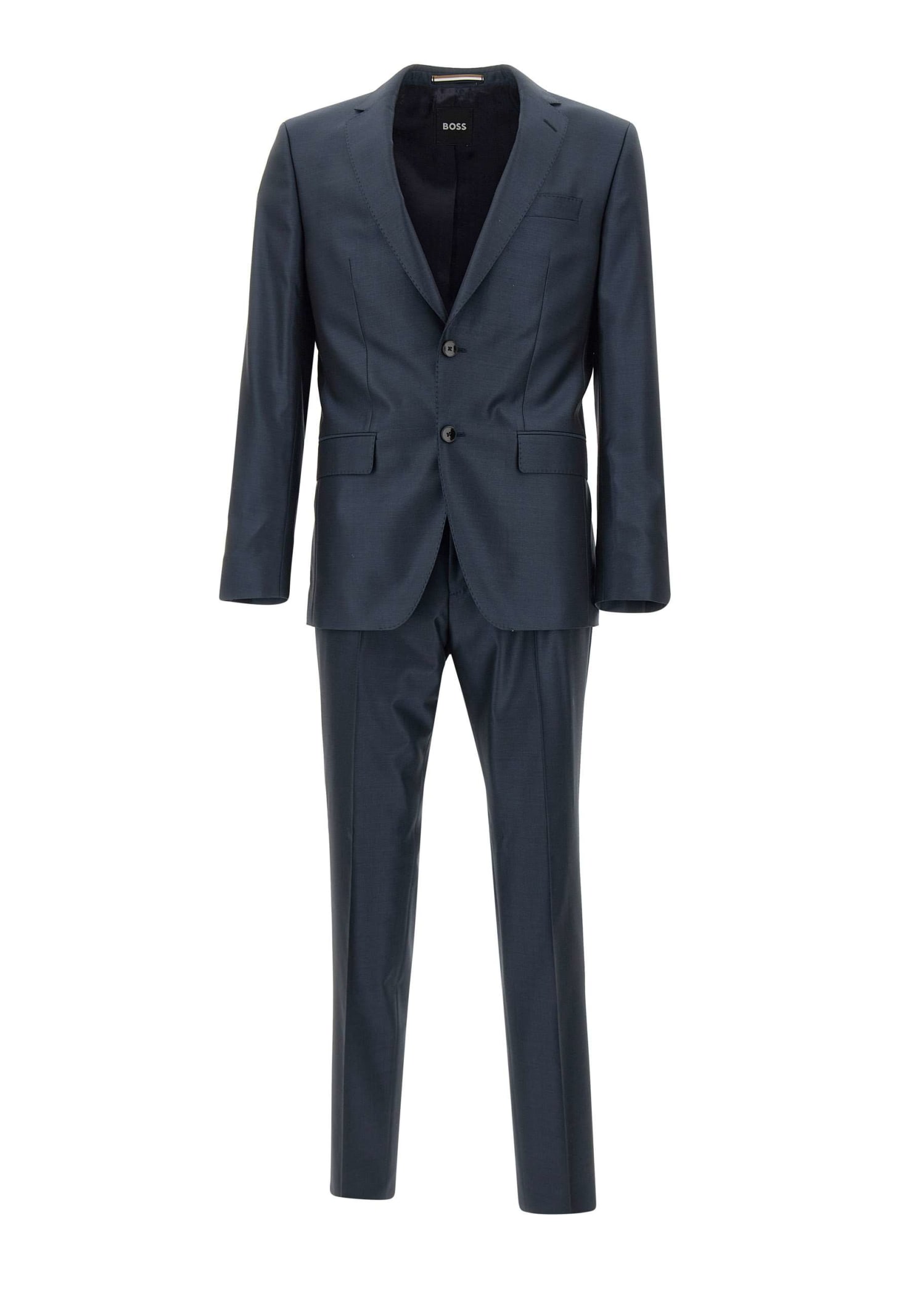 Fresh Wool And Silk Two-piece Suit
