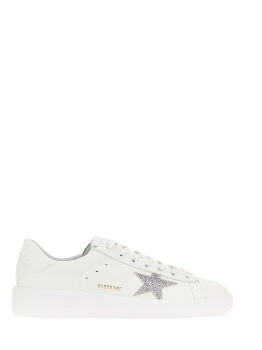 Shop Golden Goose Purestar Sneaker In White