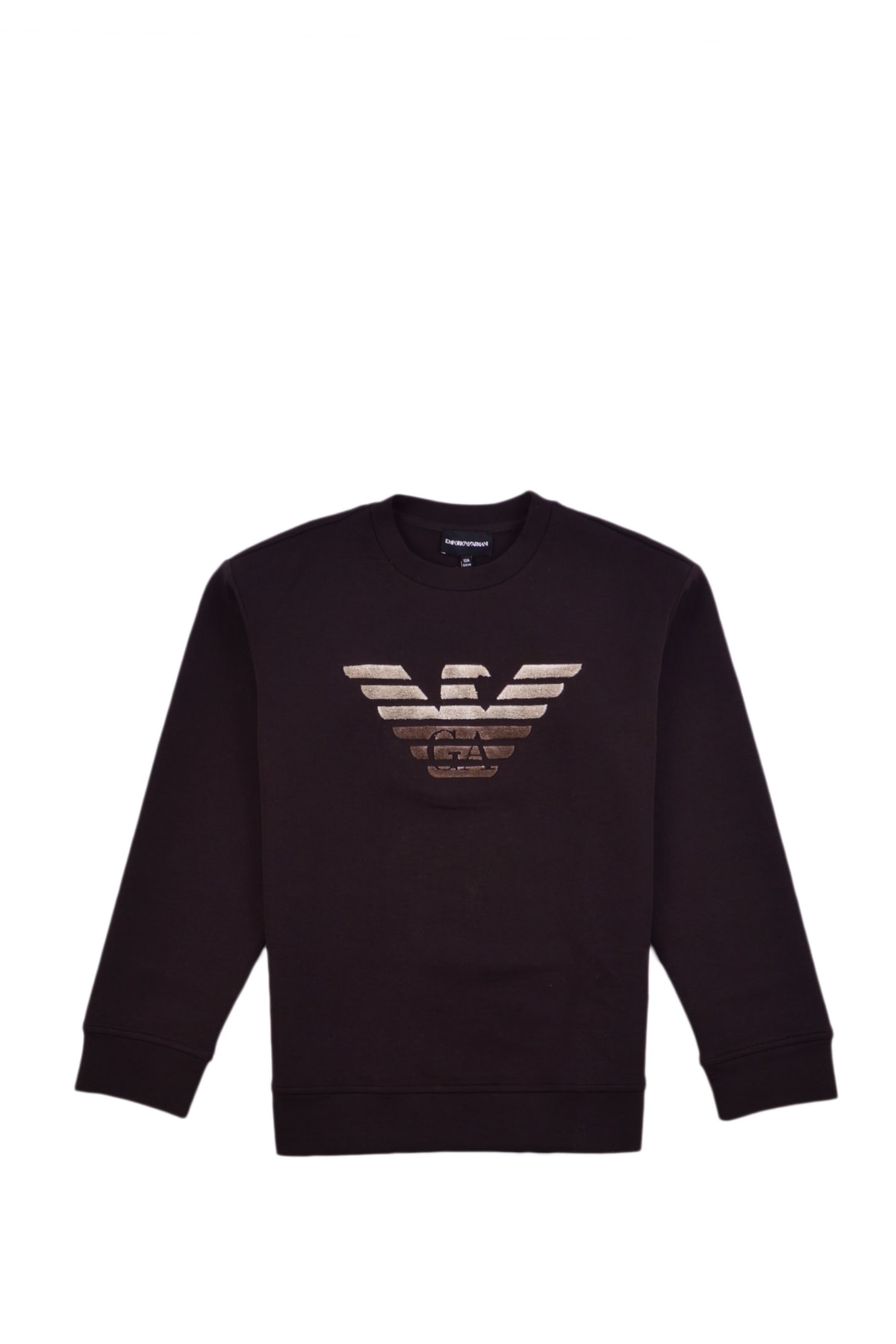 Emporio Armani Sweatshirt With Felt Logo