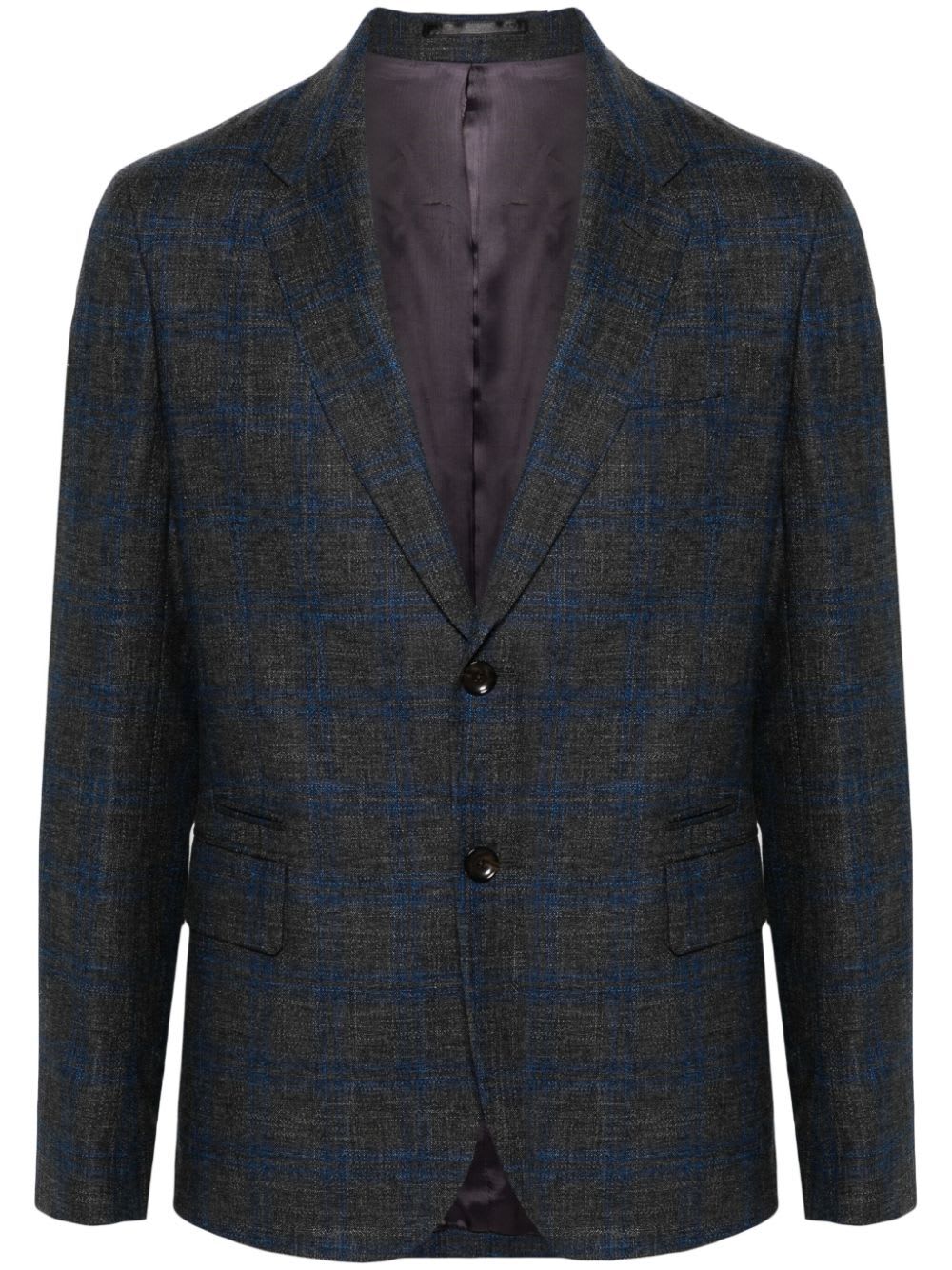 Shop Paul Smith Mens Two Buttons Jacket In Anthracite