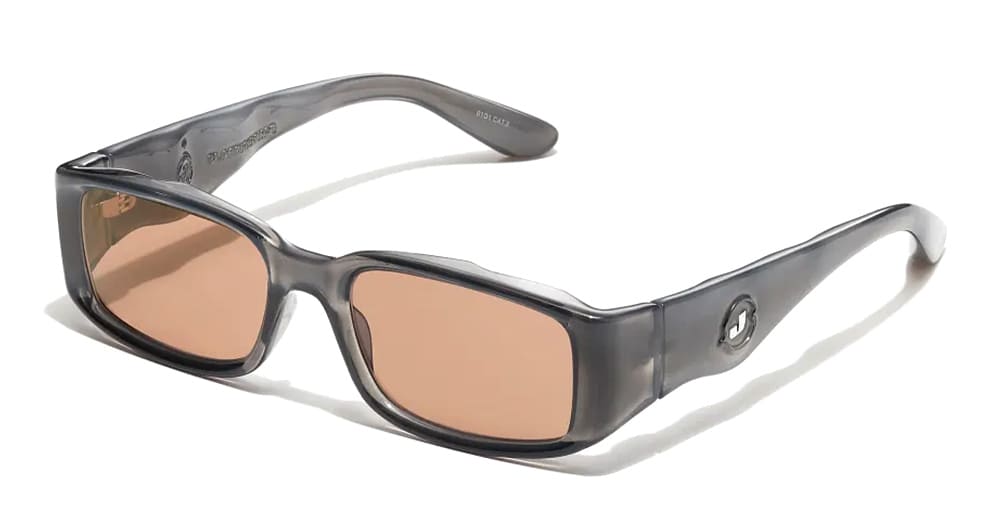 Junk Plastic Rehab Jive - Smoke Sunglasses In Gray