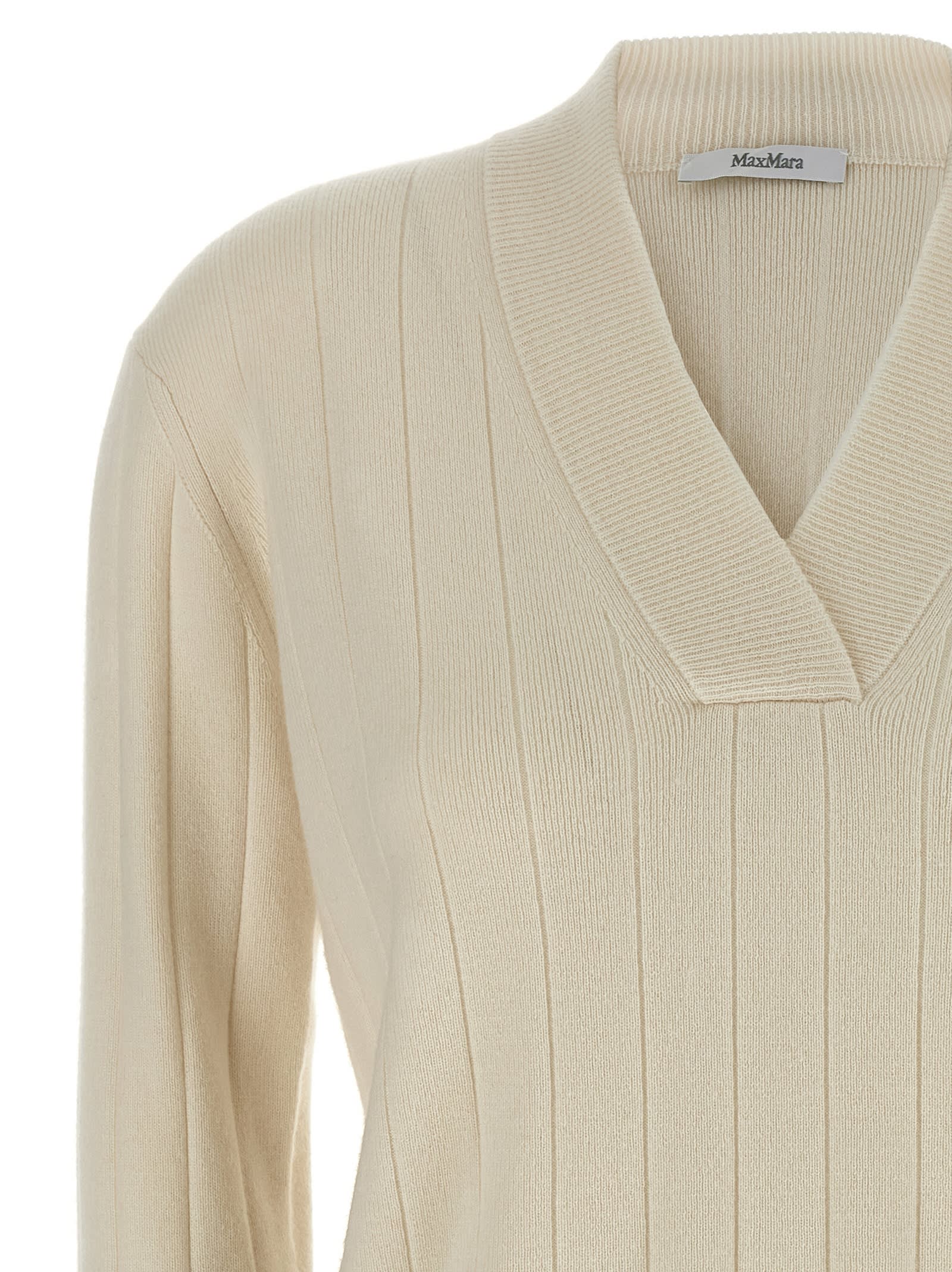 Max Mara Arten Sweater In White