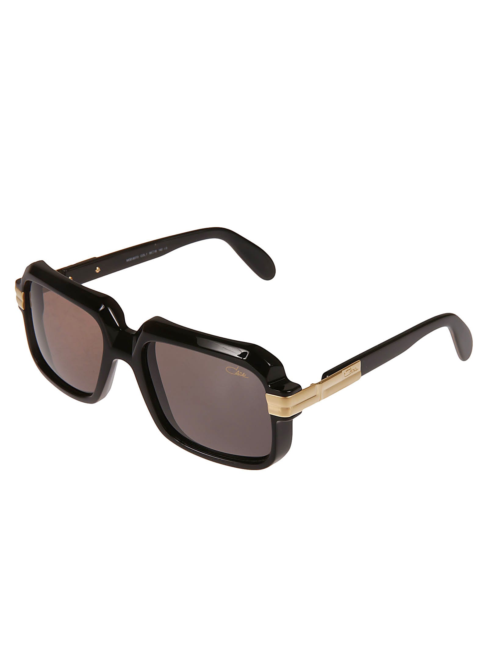 Cazal Square Frame Sunglasses In Black/gold