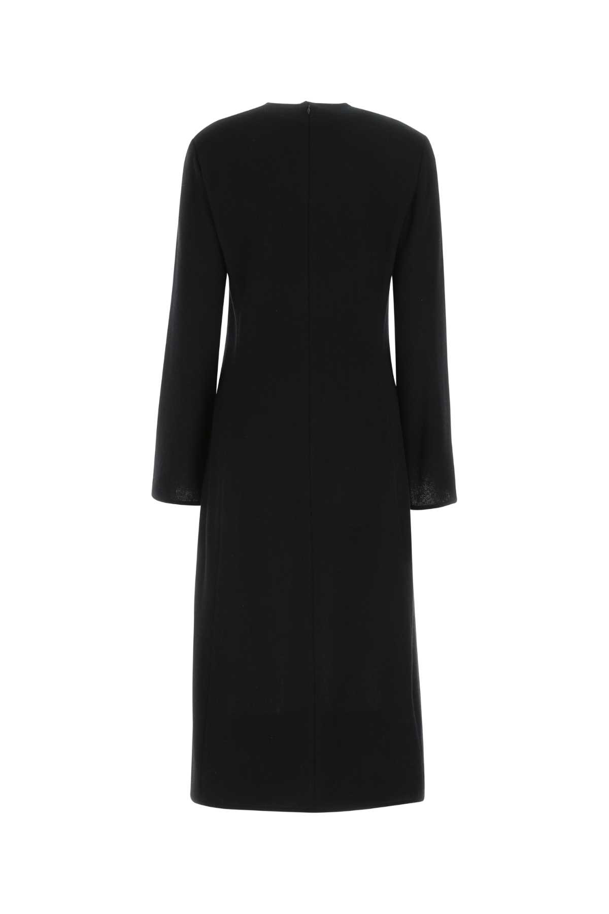 Chloé Black Wool And Cashmere Dress In 001