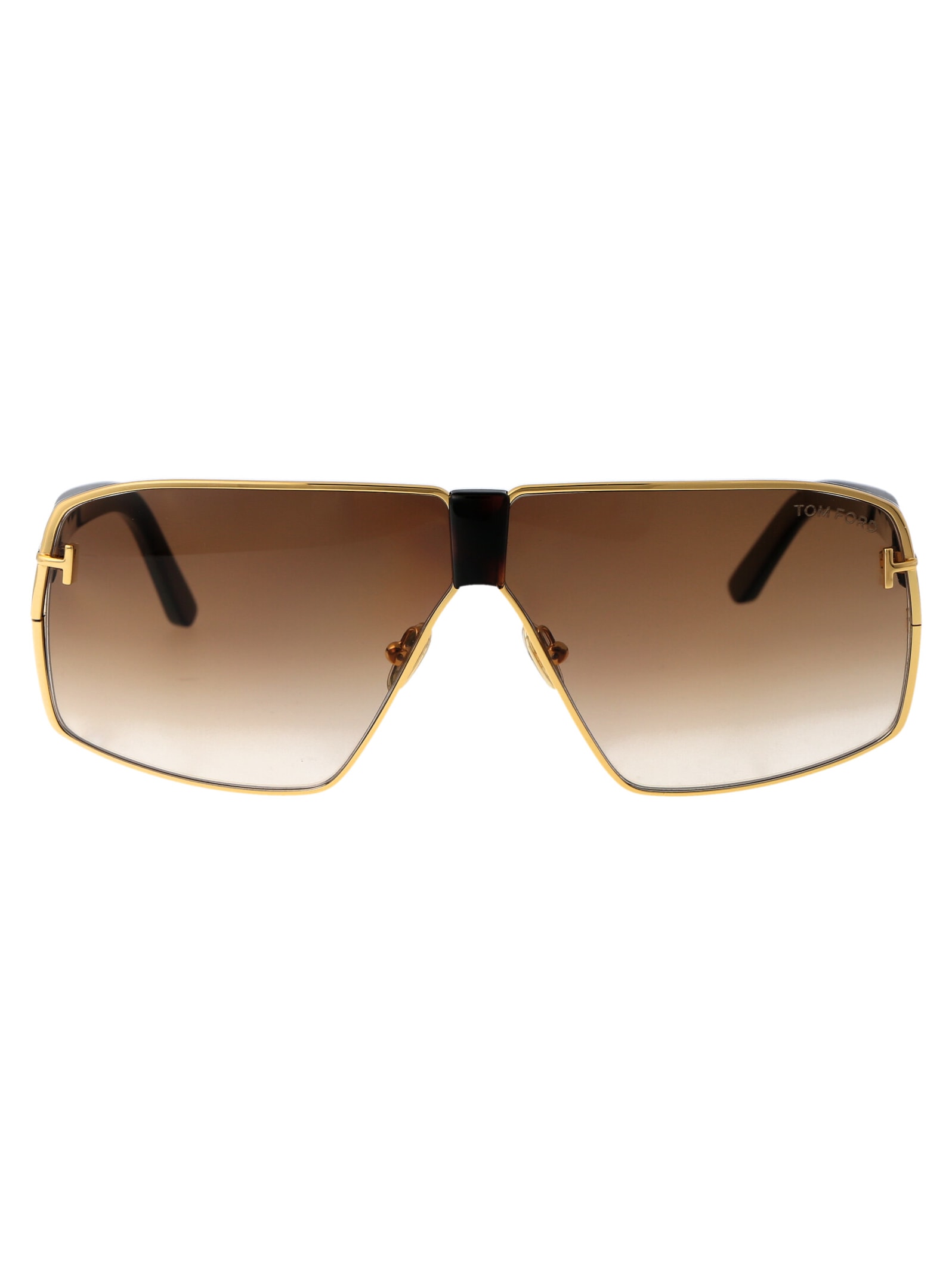 Shop Tom Ford Ft0911/s Sunglasses In 30f Gold