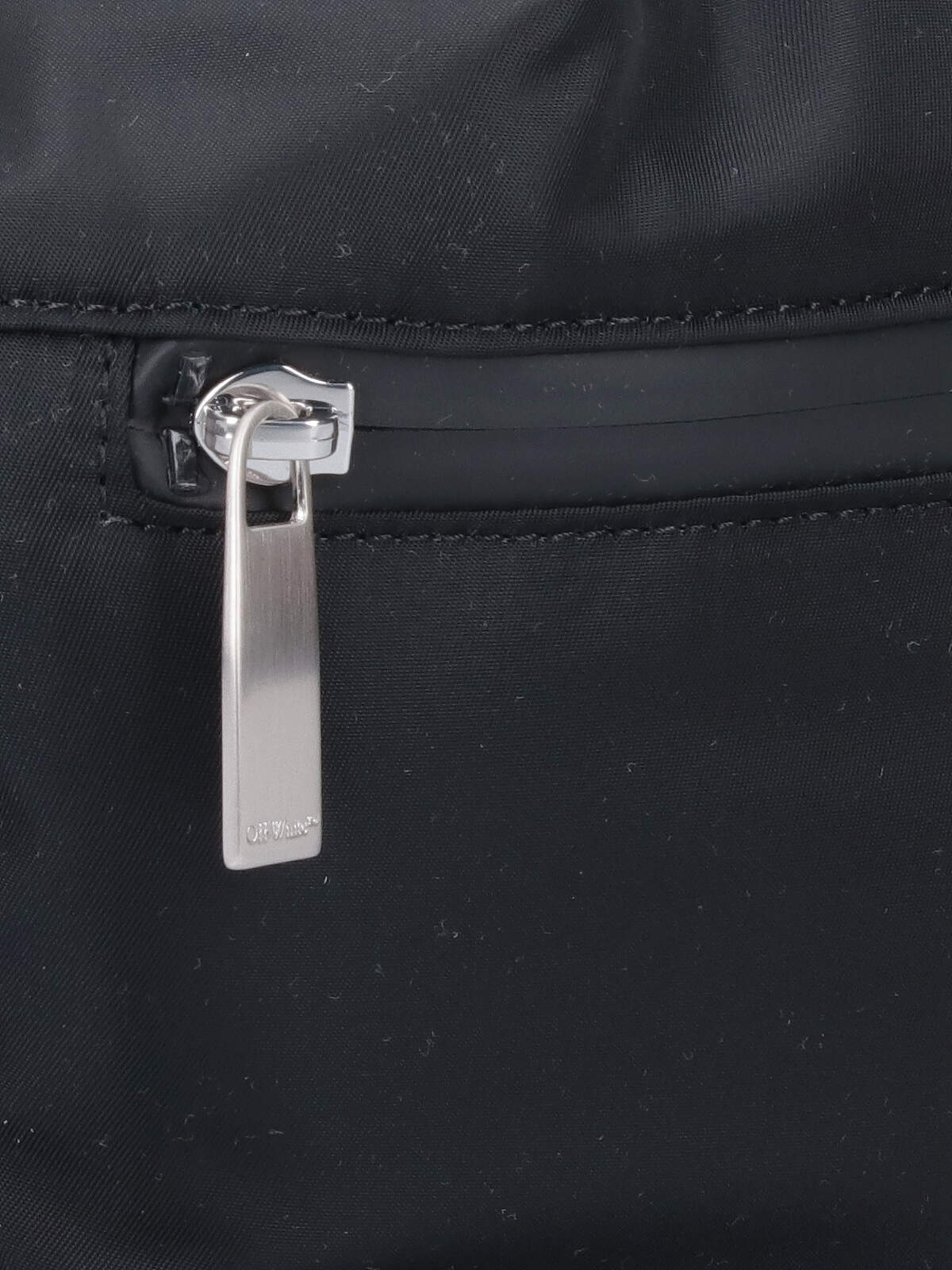 Shop Off-white Logo Belt Bag In Black