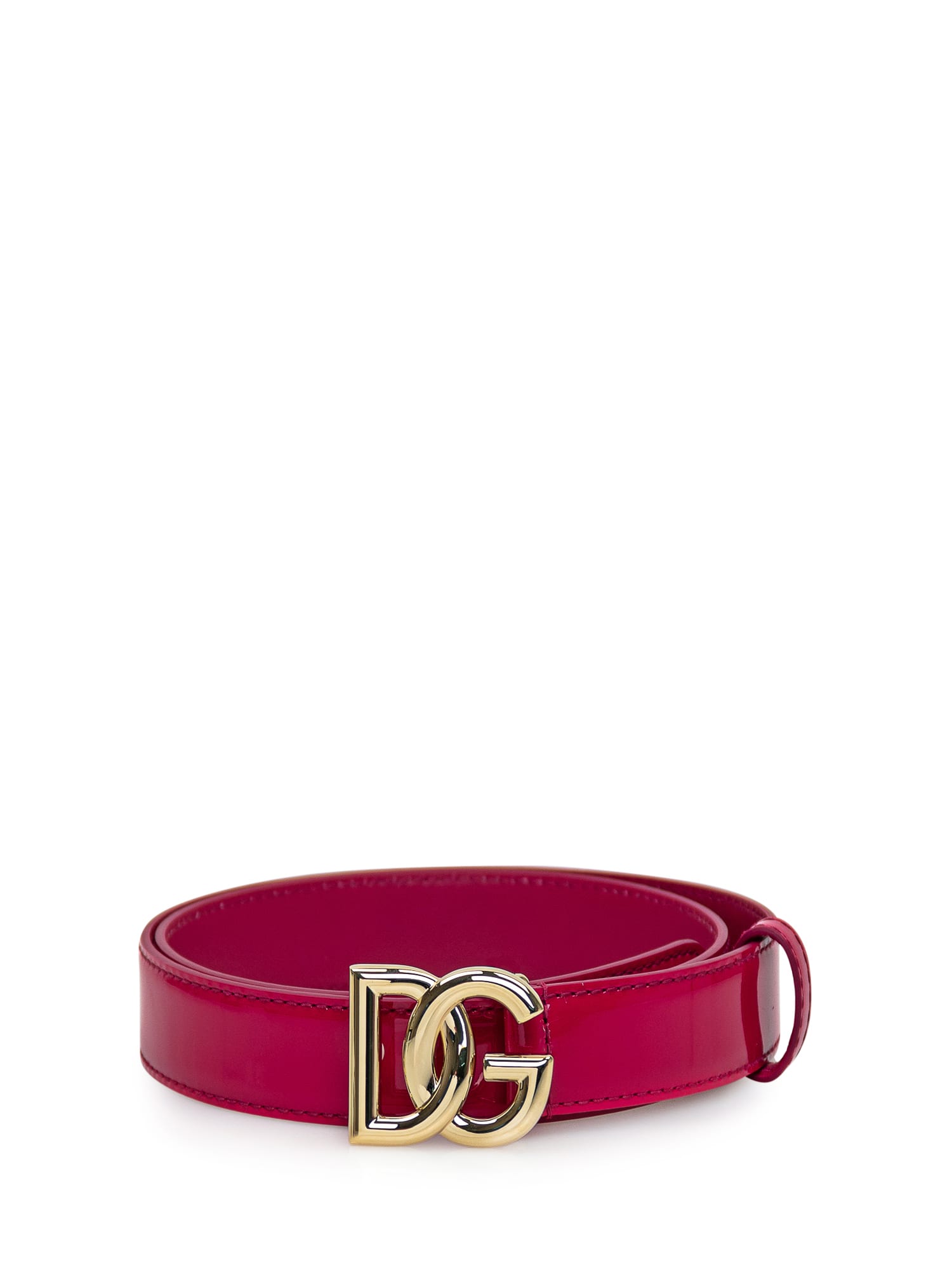 Dolce & Gabbana Belt With Logo Buckle
