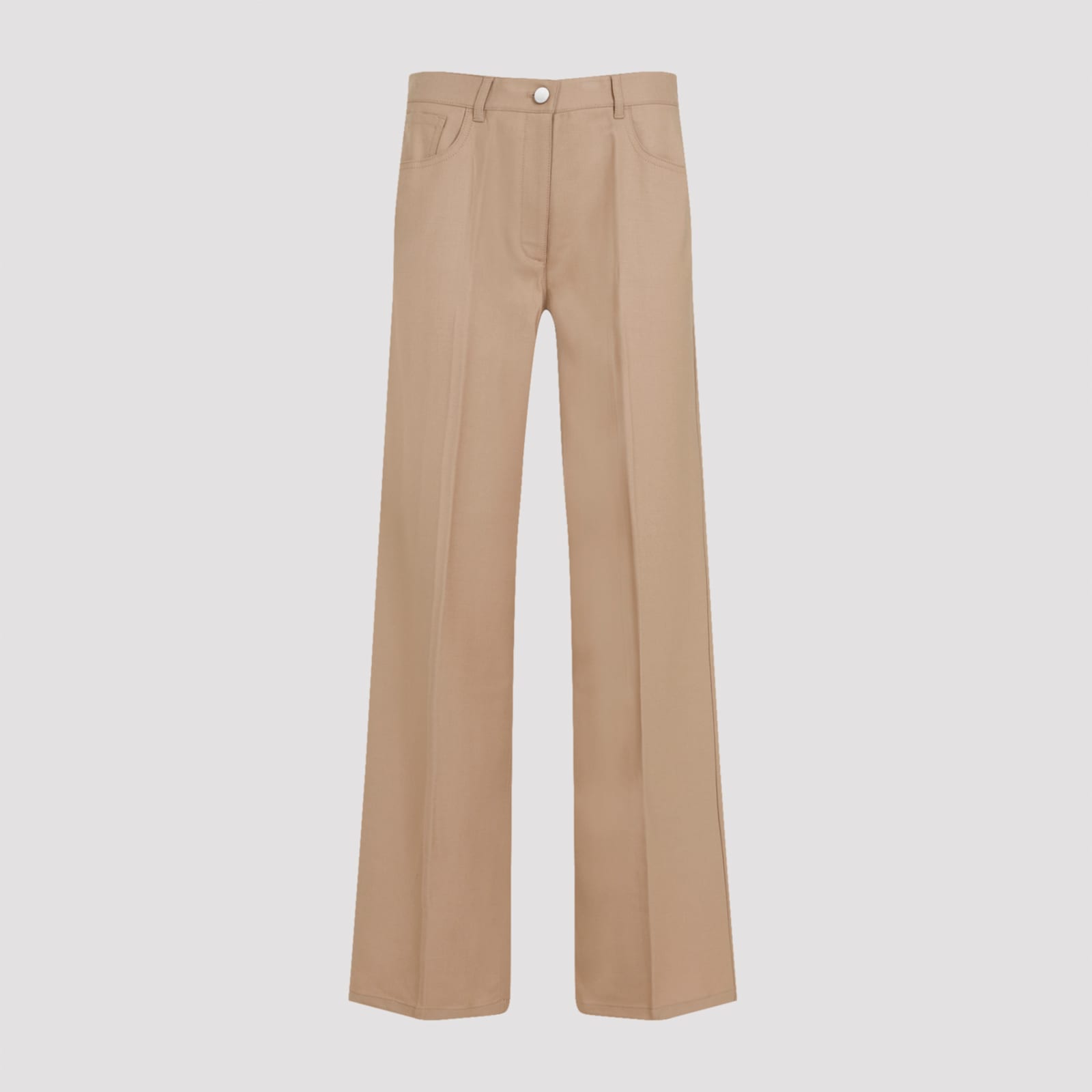 Theory New Camel Brown Wool Pants In New Camel