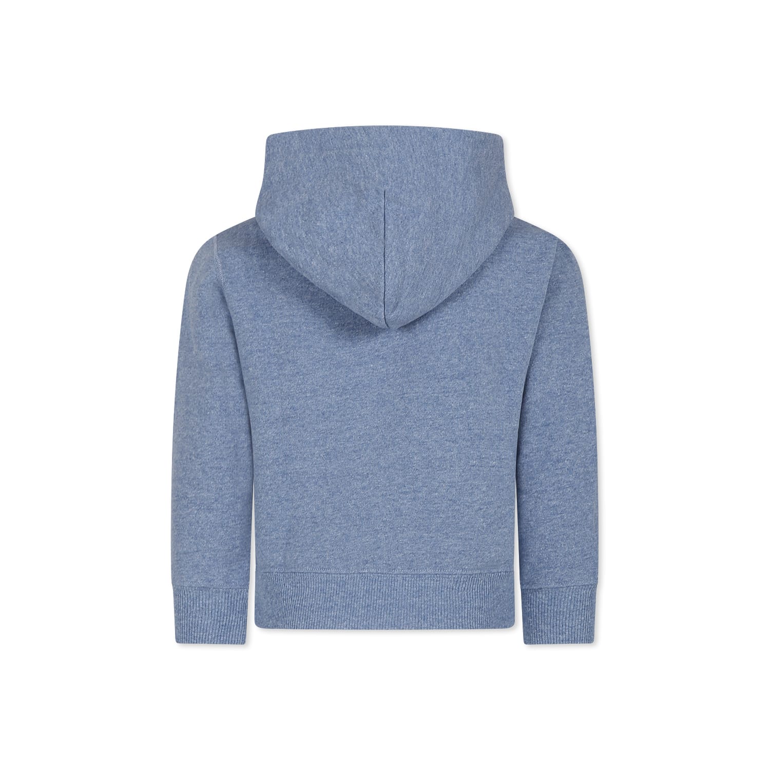 Shop Bonpoint Light Blue Sweatshirt For Boy With Logo