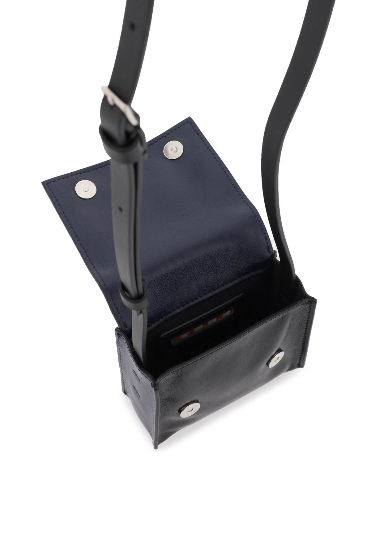 Marni Crossbody Bag In Navyblueblack