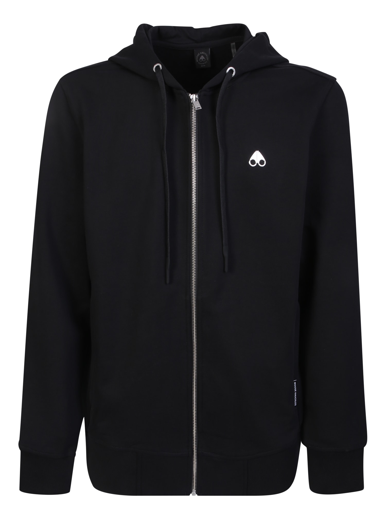 Zip-up Black Hoodie