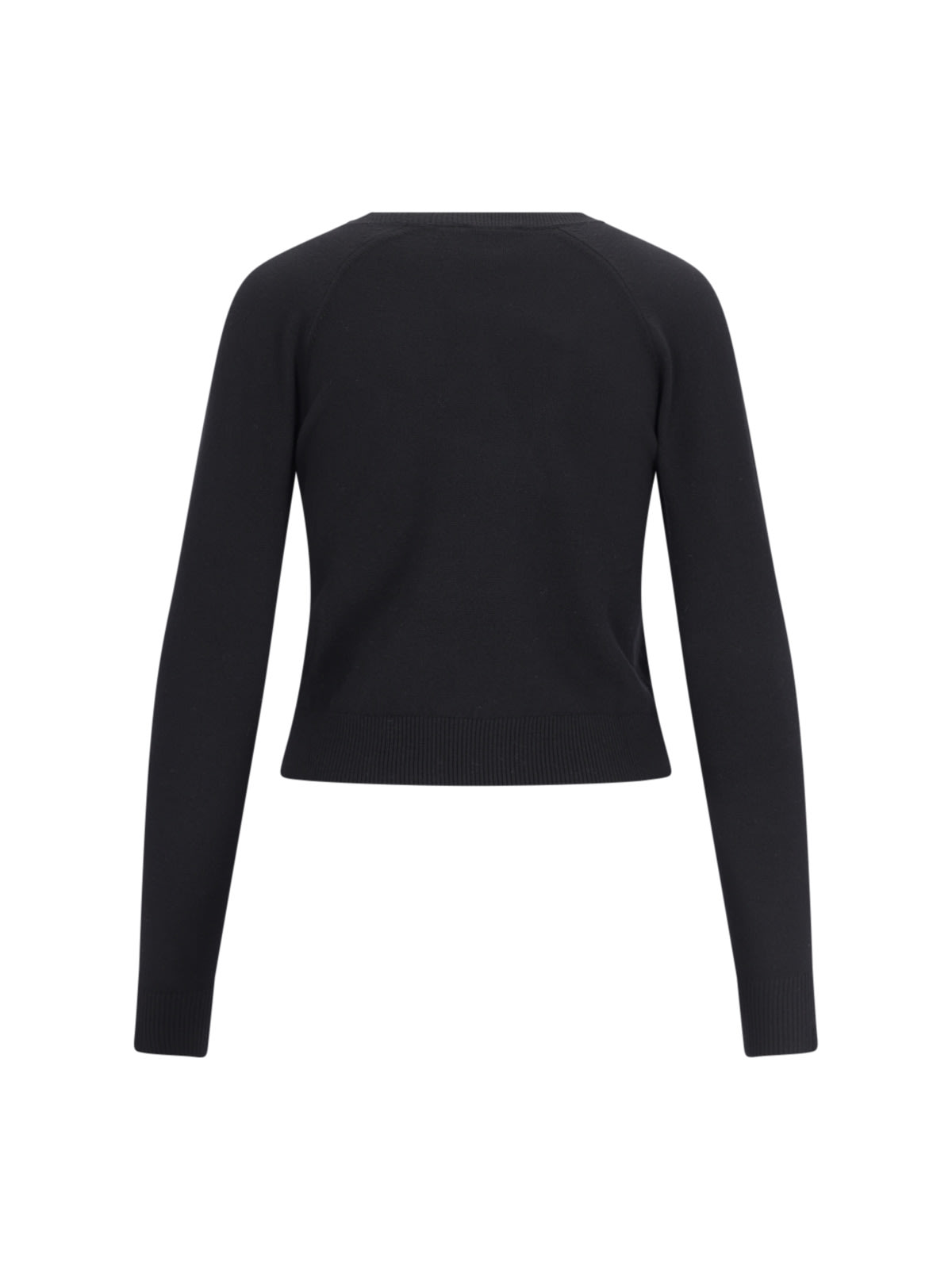 Shop Patou Logo Intarsia Sweater In Black