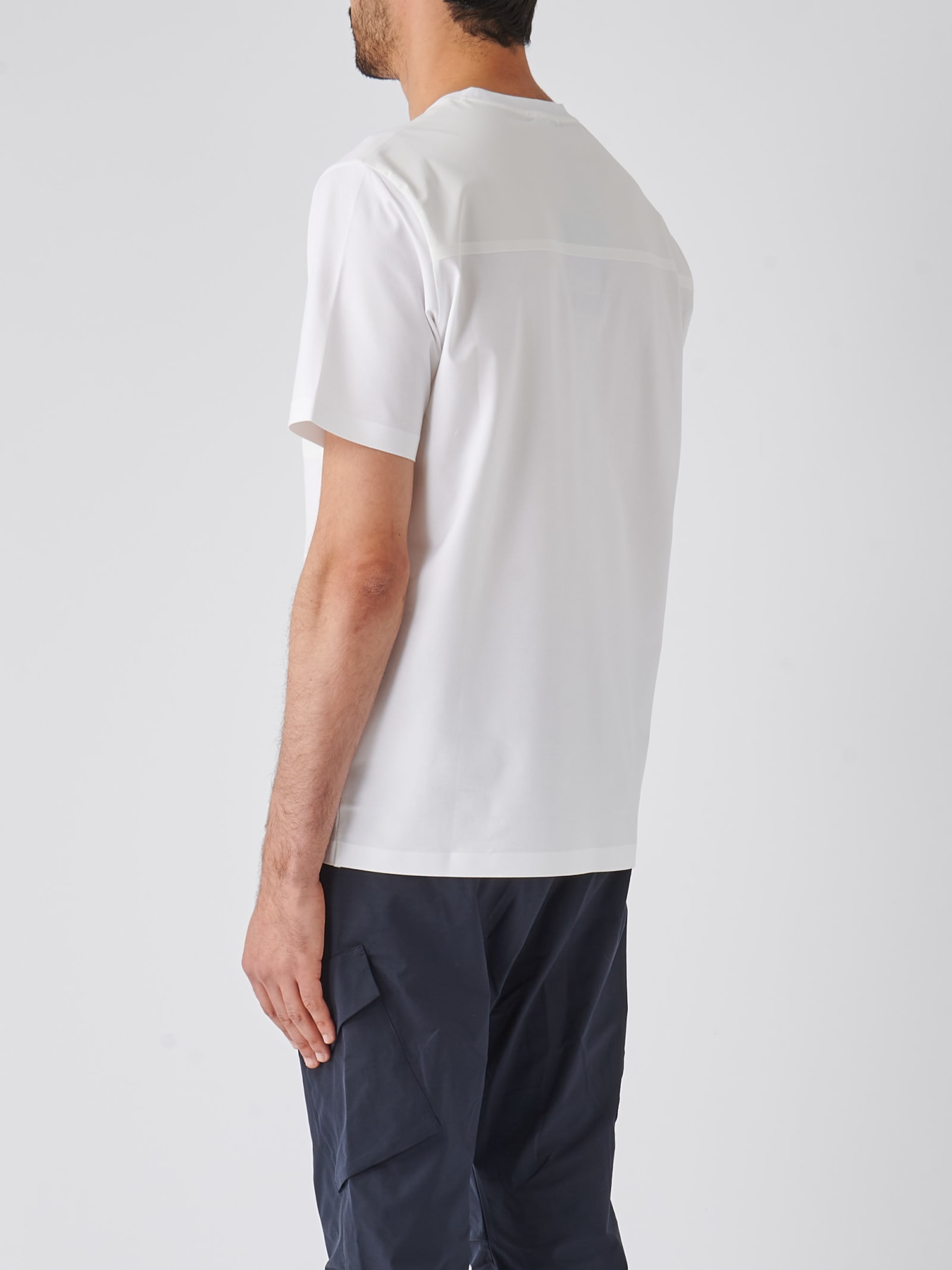 Shop Herno T-shirt T-shirt In Bianco