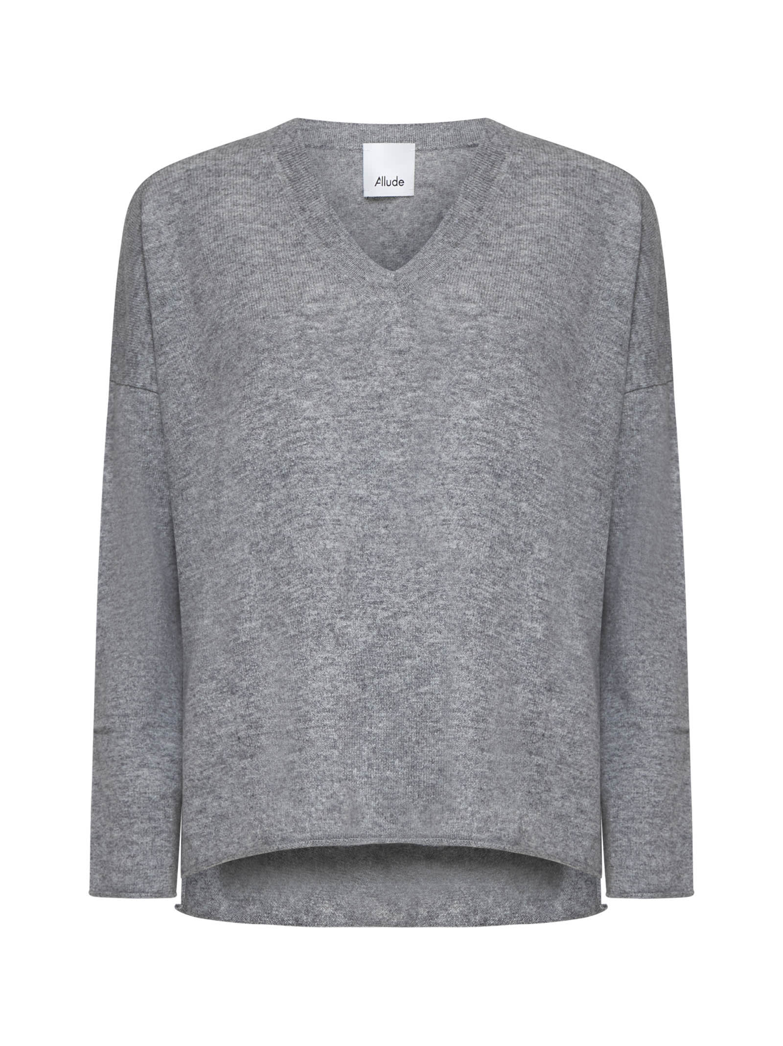 Shop Allude Sweater In Grey