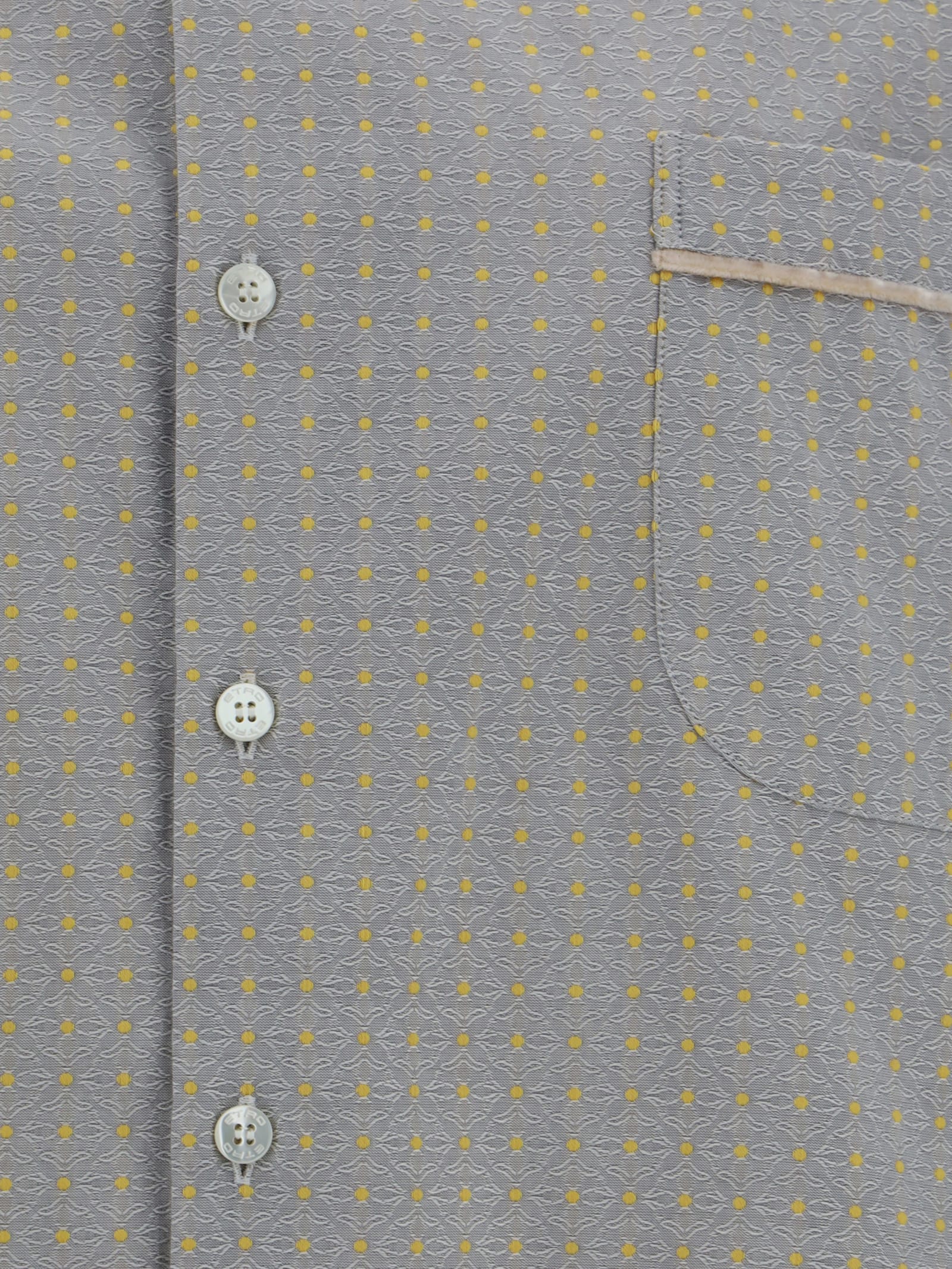 Shop Etro Shirt In Grey