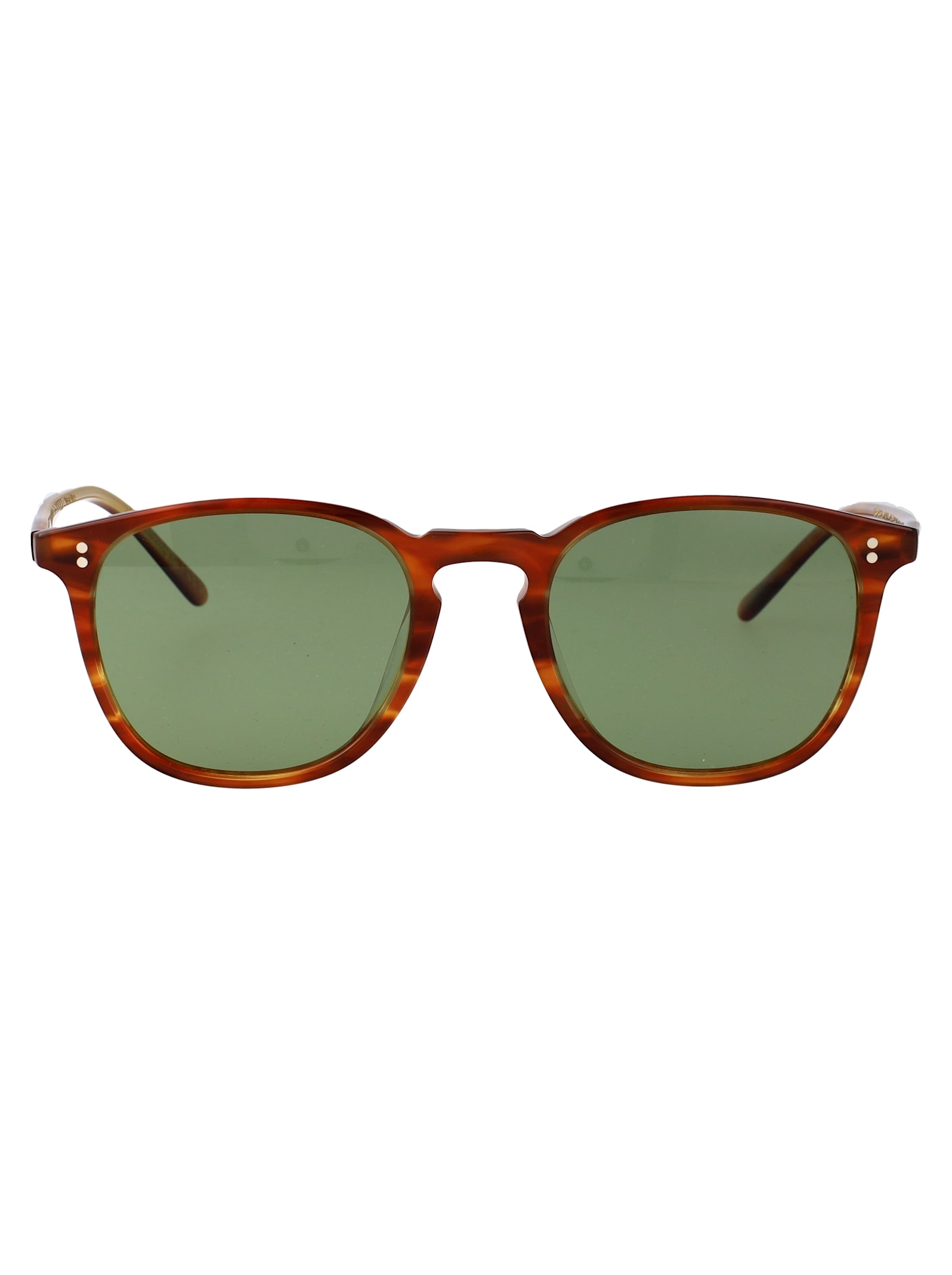 Oliver Peoples 172513 Rosso Tartarugato Vintage Acetate Sunglasses In Green