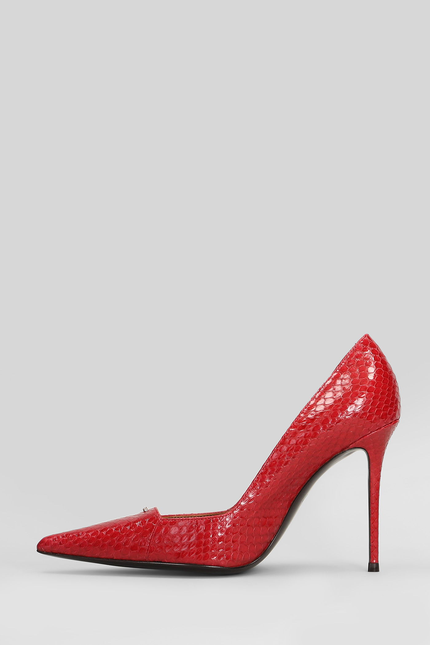 Giuseppe Zanotti Raquel 105 Pumps In Red Leather In Red