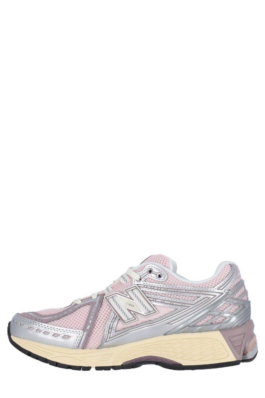 New Balance Pink Low Top Sneakers With Logo Patch On Side And Tongue And Perforated Panels In Tech Fabric Unisex In Multi