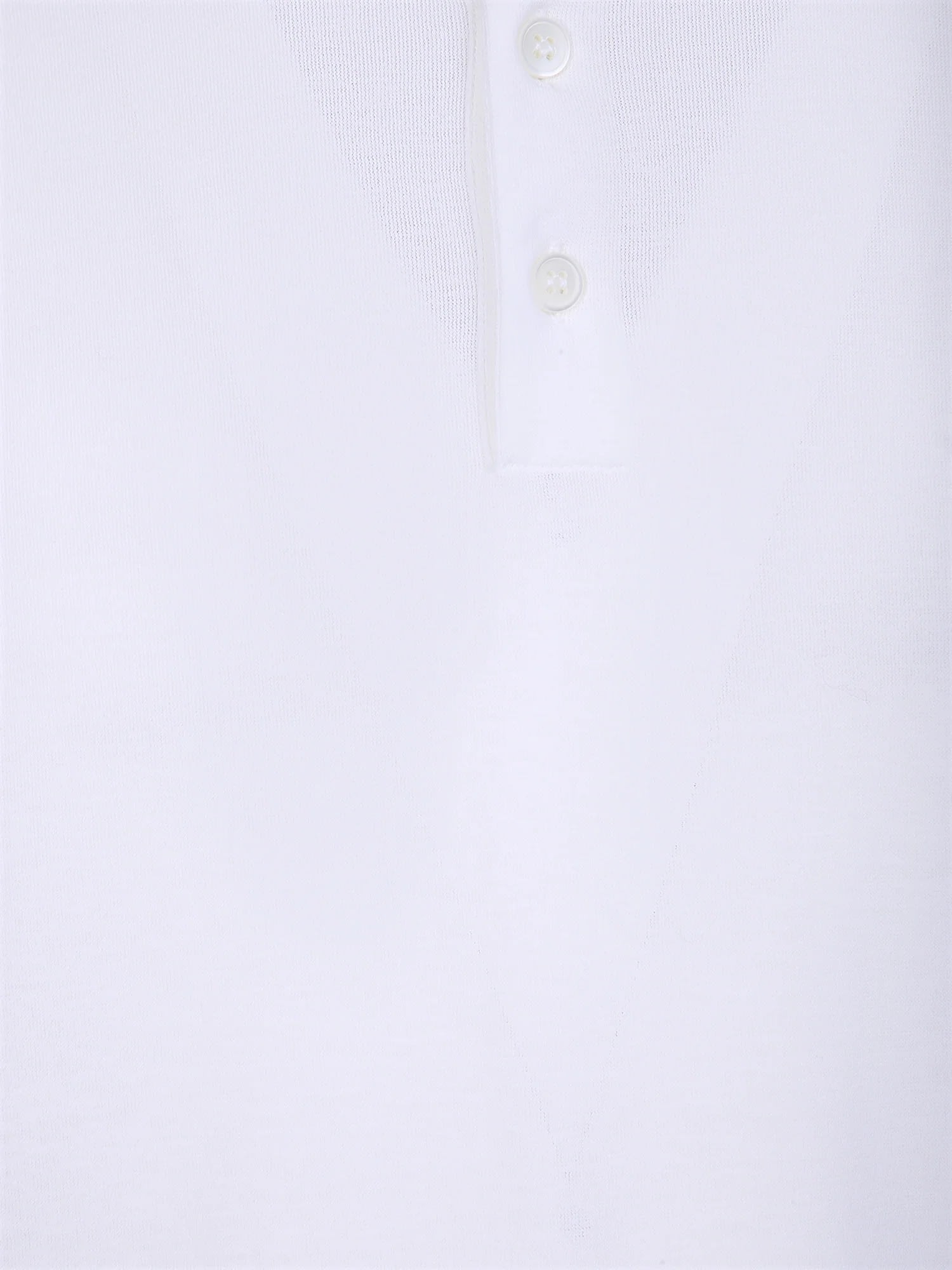 Shop Zanone Polo Ls Ice Cotton In White