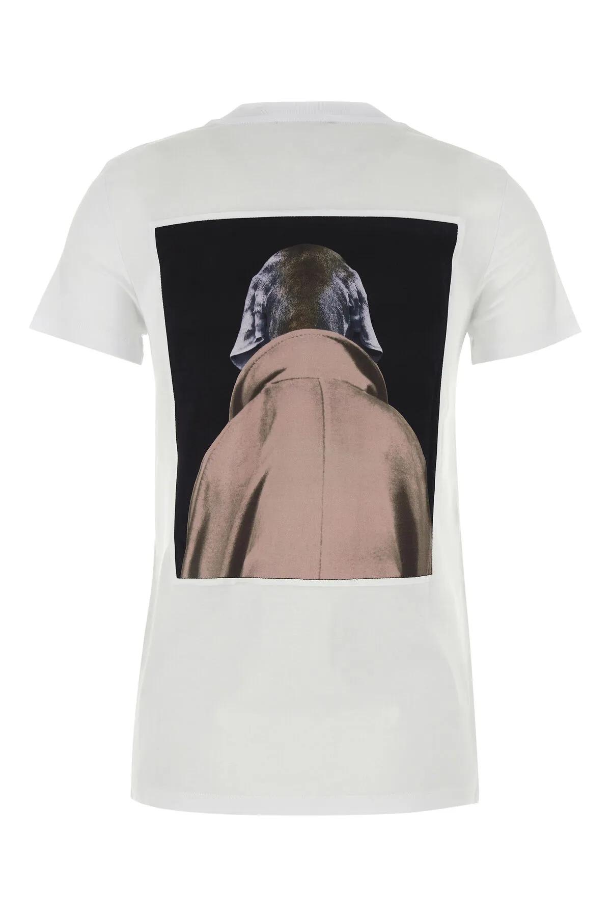 Shop Max Mara Printed T-shirt In .