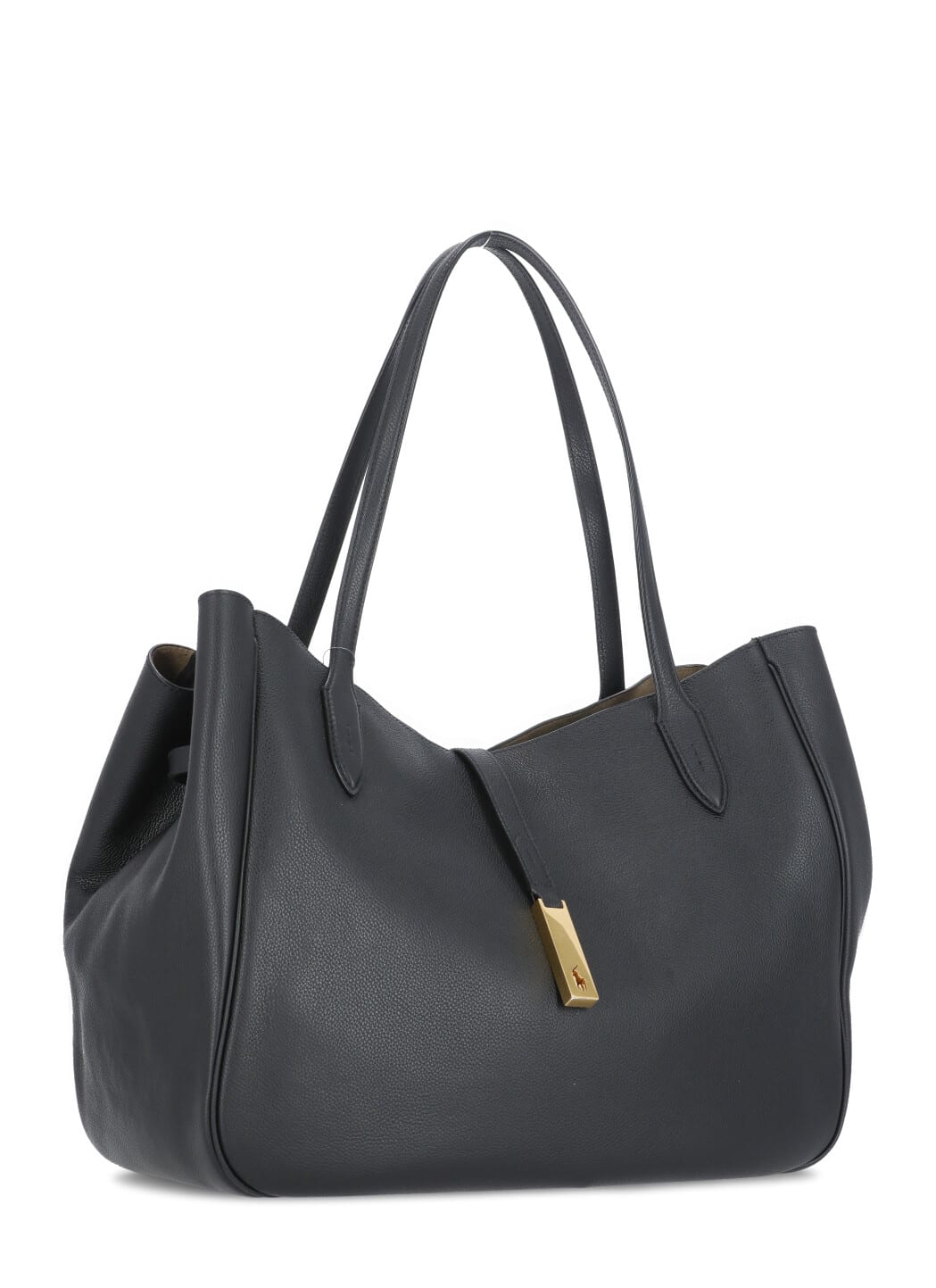 Shop Ralph Lauren Polo Id Tote Bag In Black