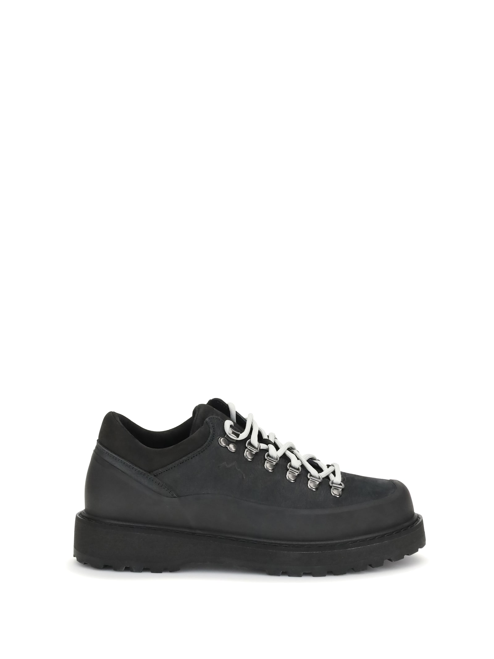 Diemme Cornaro Gomma Ankle Boots In Black