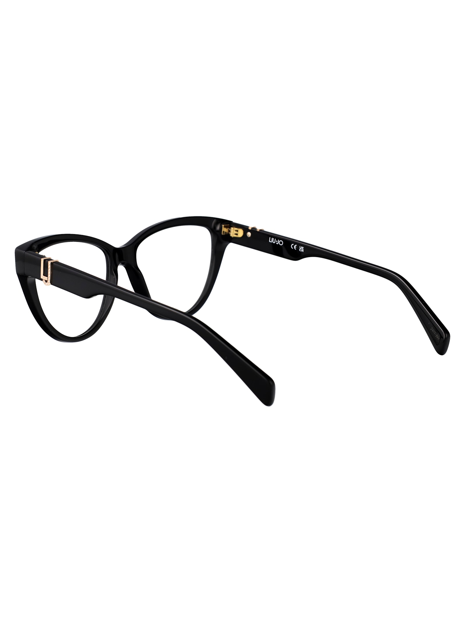 Liu •jo Liu Jo Black Acetate Glasses In Black