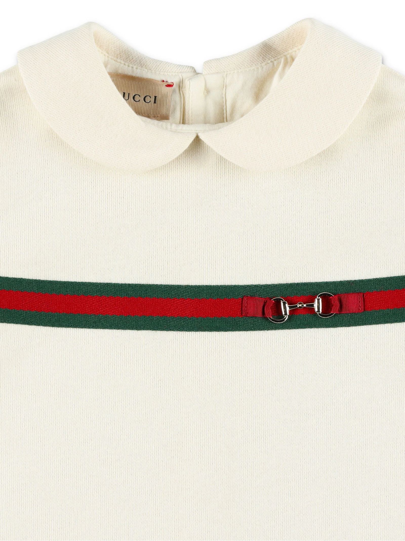 Shop Gucci Kids Dresses White