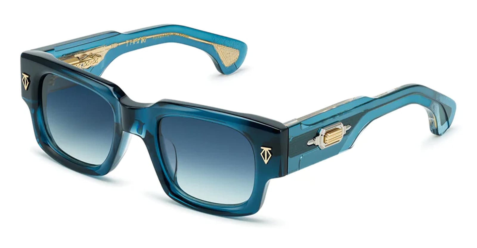 T Henri Dusemberg - Deep Blue Sunglasses In Blue