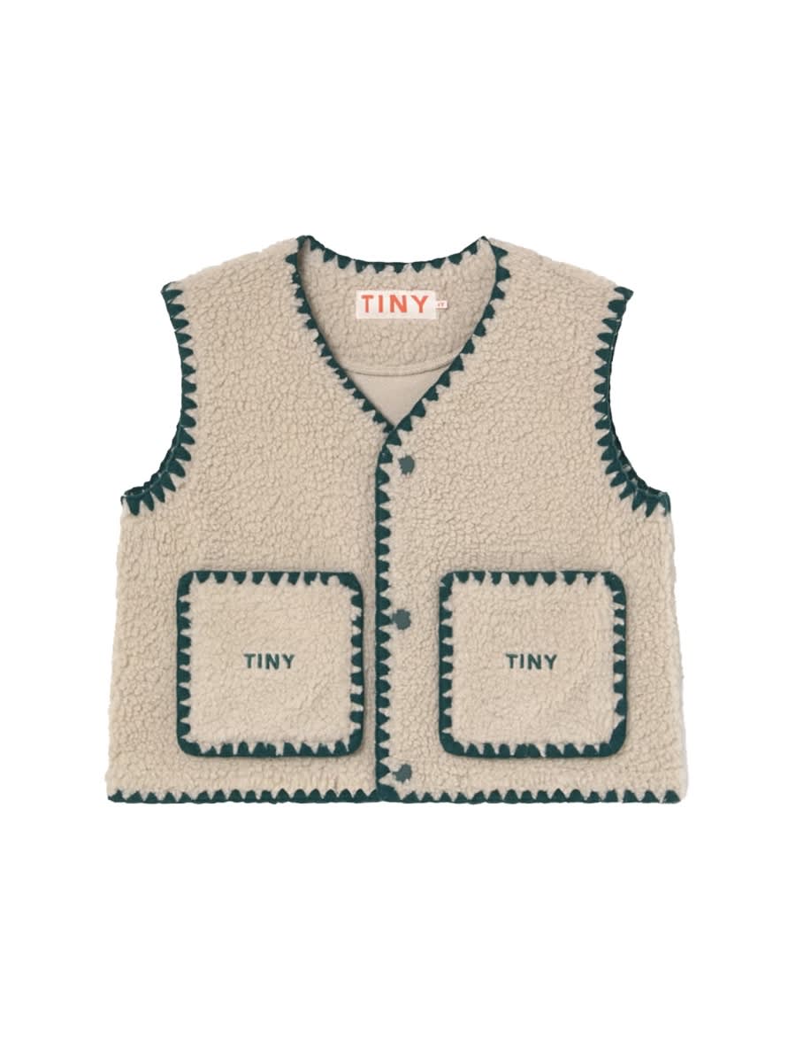 Tinycottons Vest In Brown