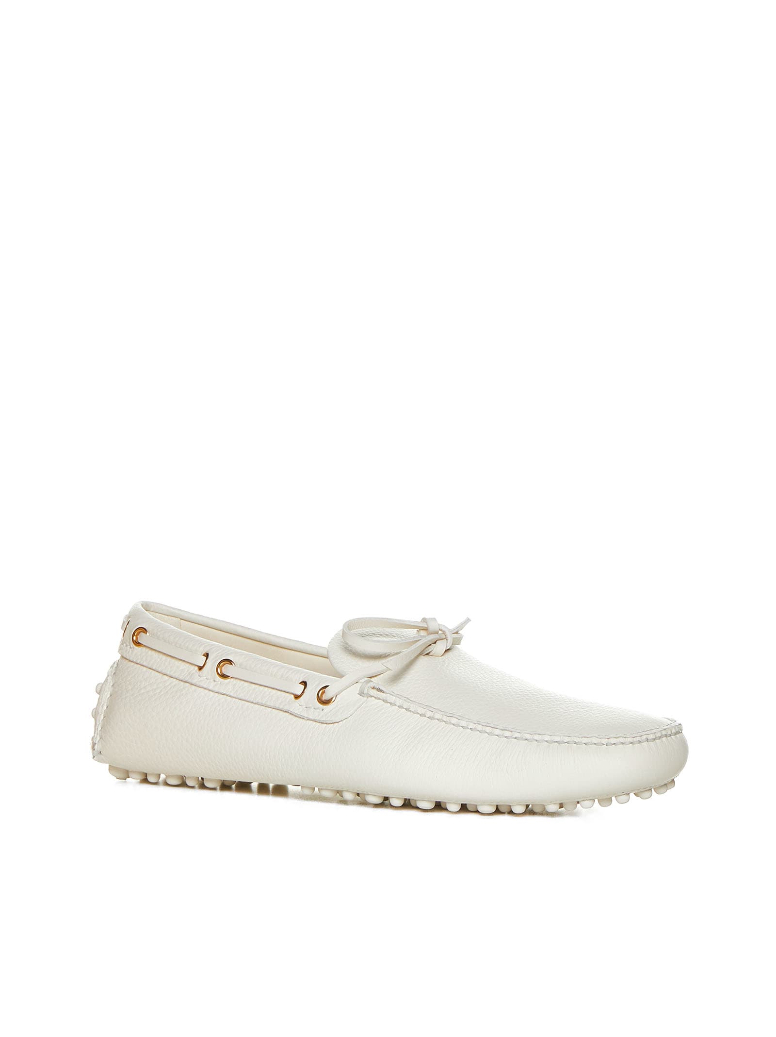 Shop Car Shoe Loafers In Ivory