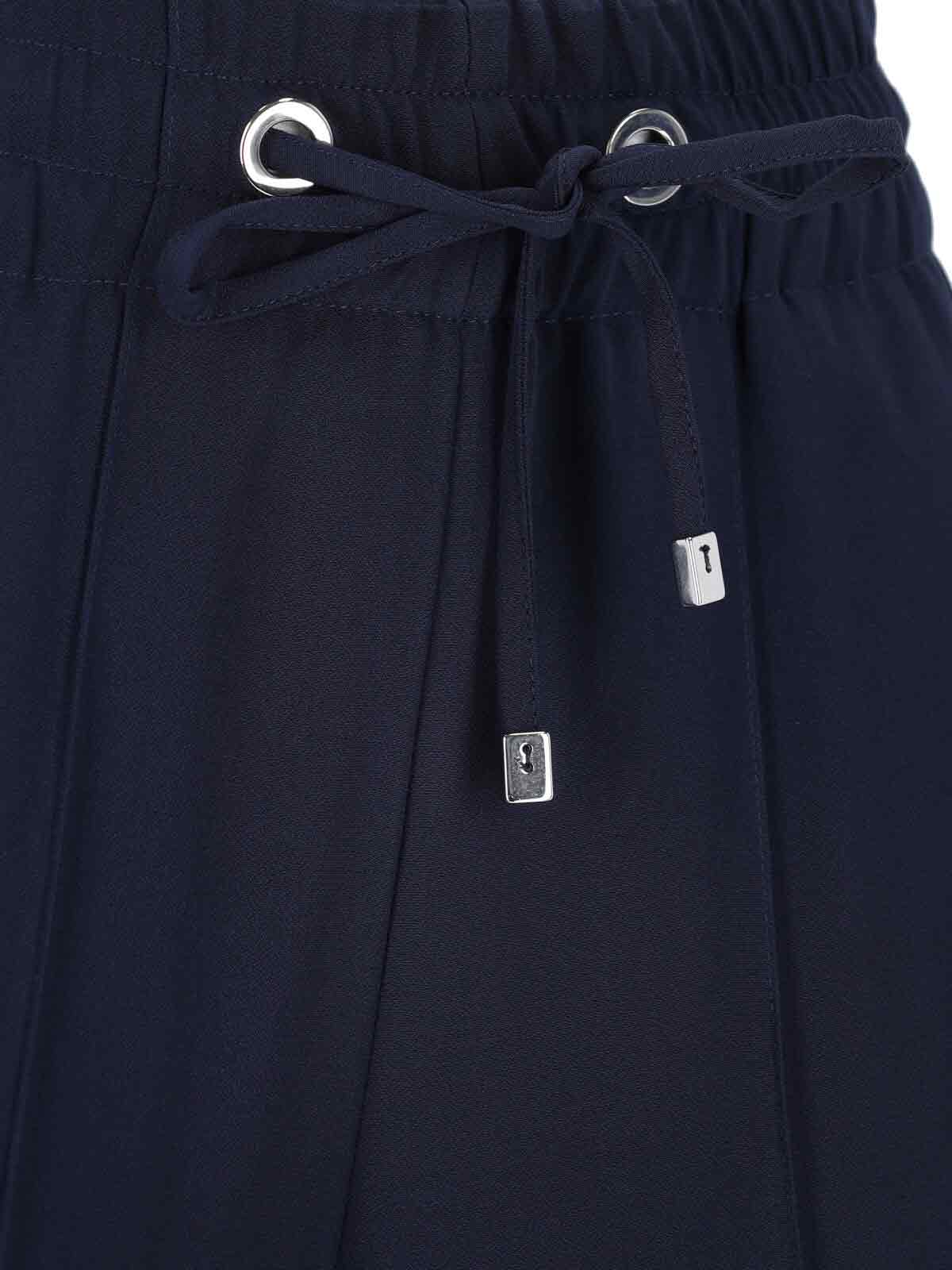 The Seafarer Seafarer Striped Wide Leg Pants In Blue