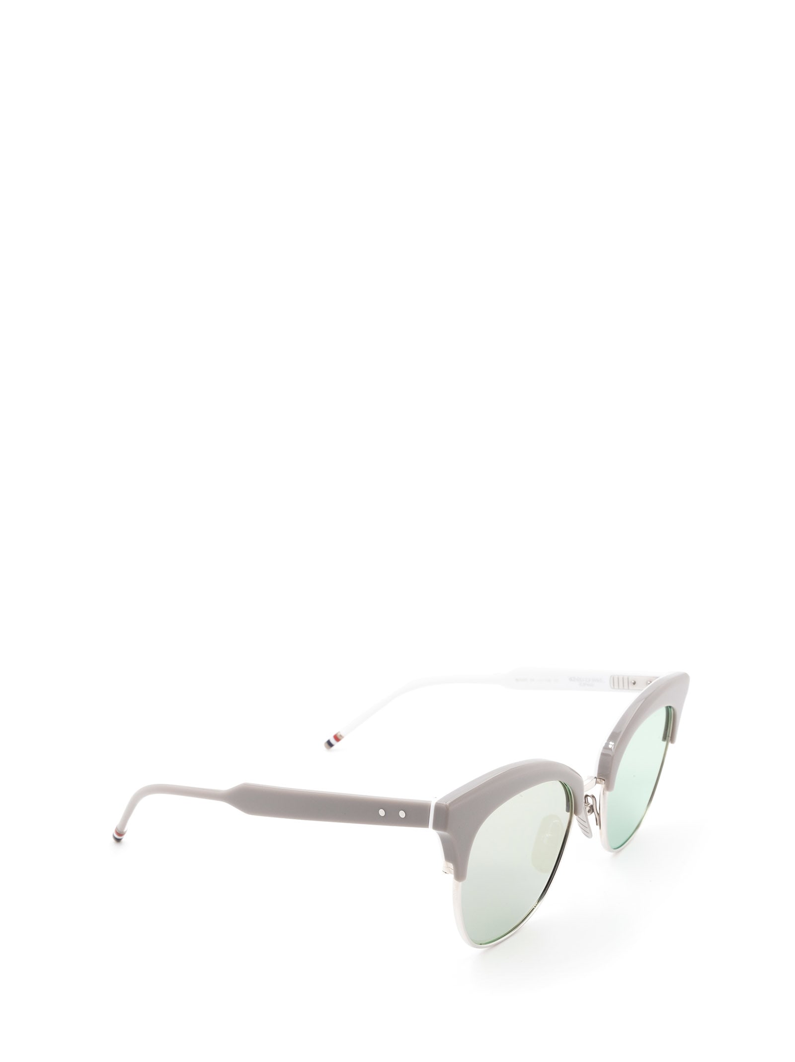 Shop Thom Browne Tb507 B-t-gry-slv Sunglasses