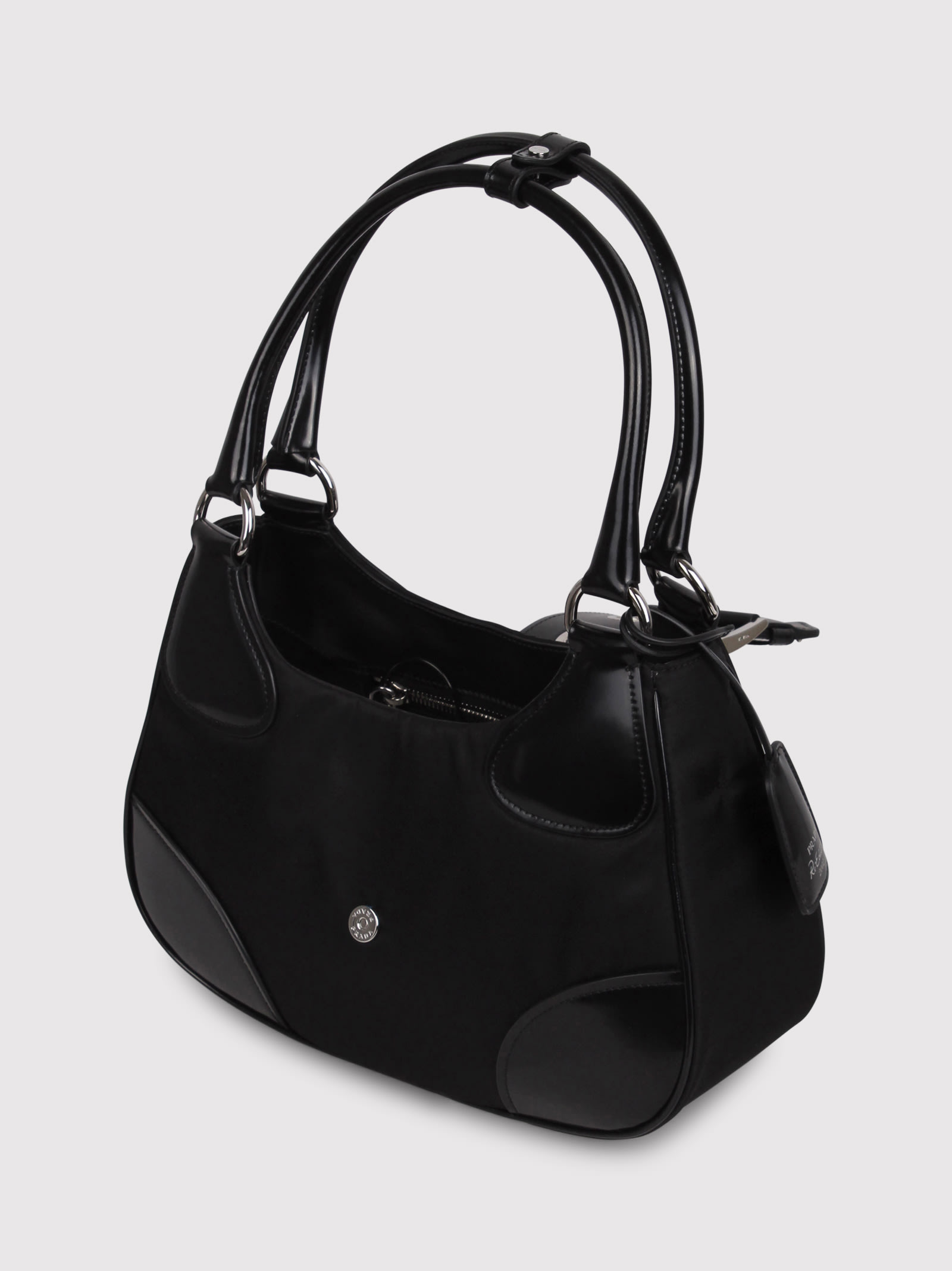 Shop Prada Re-edition 2002 Moon Bag