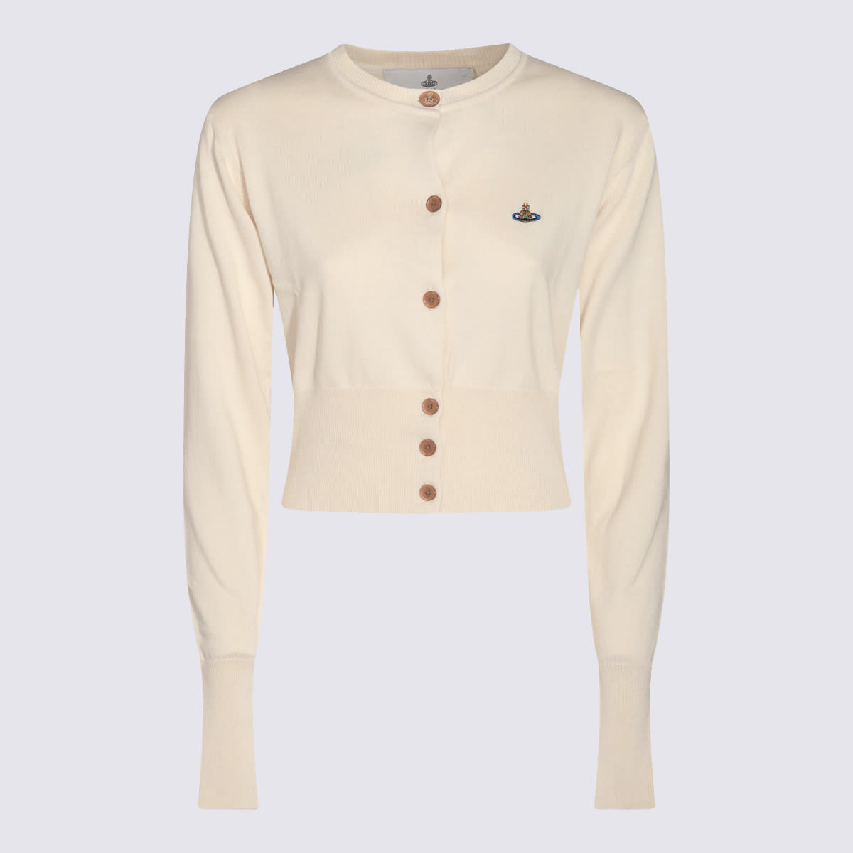 Cream Cotton Knitwear