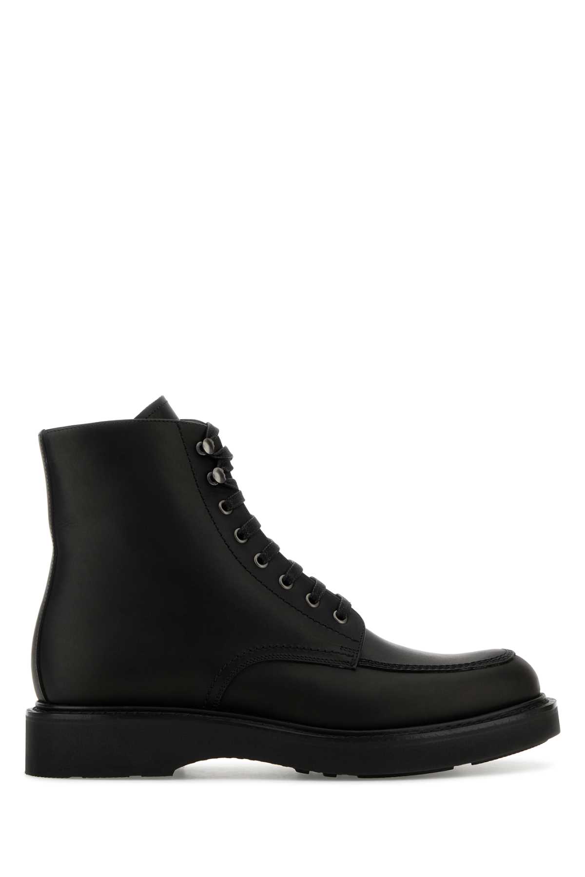 Shop Church's Black Leather Newick Ankle Boots