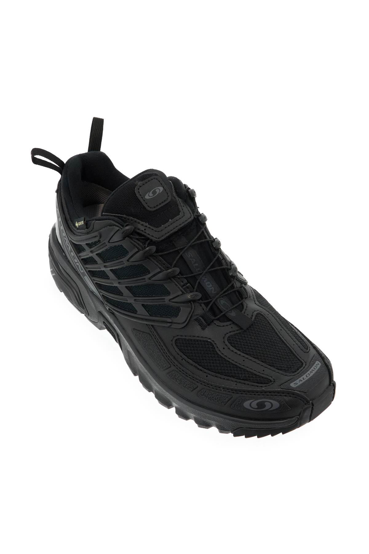 Shop Salomon Acs Pro Sneakers In Black Black Asphalt (black)