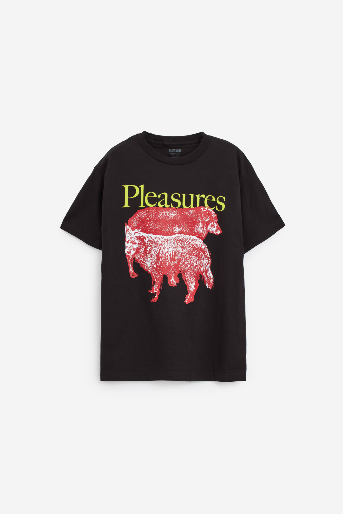 Shop Pleasures Wet Dogs T-shirt In Black