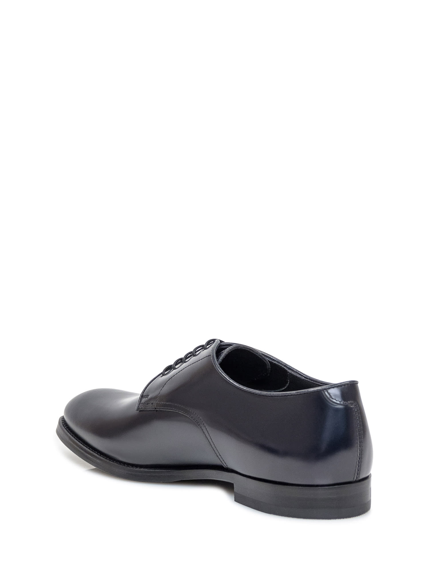 Shop Doucal's Derby Shoe In Tempesta