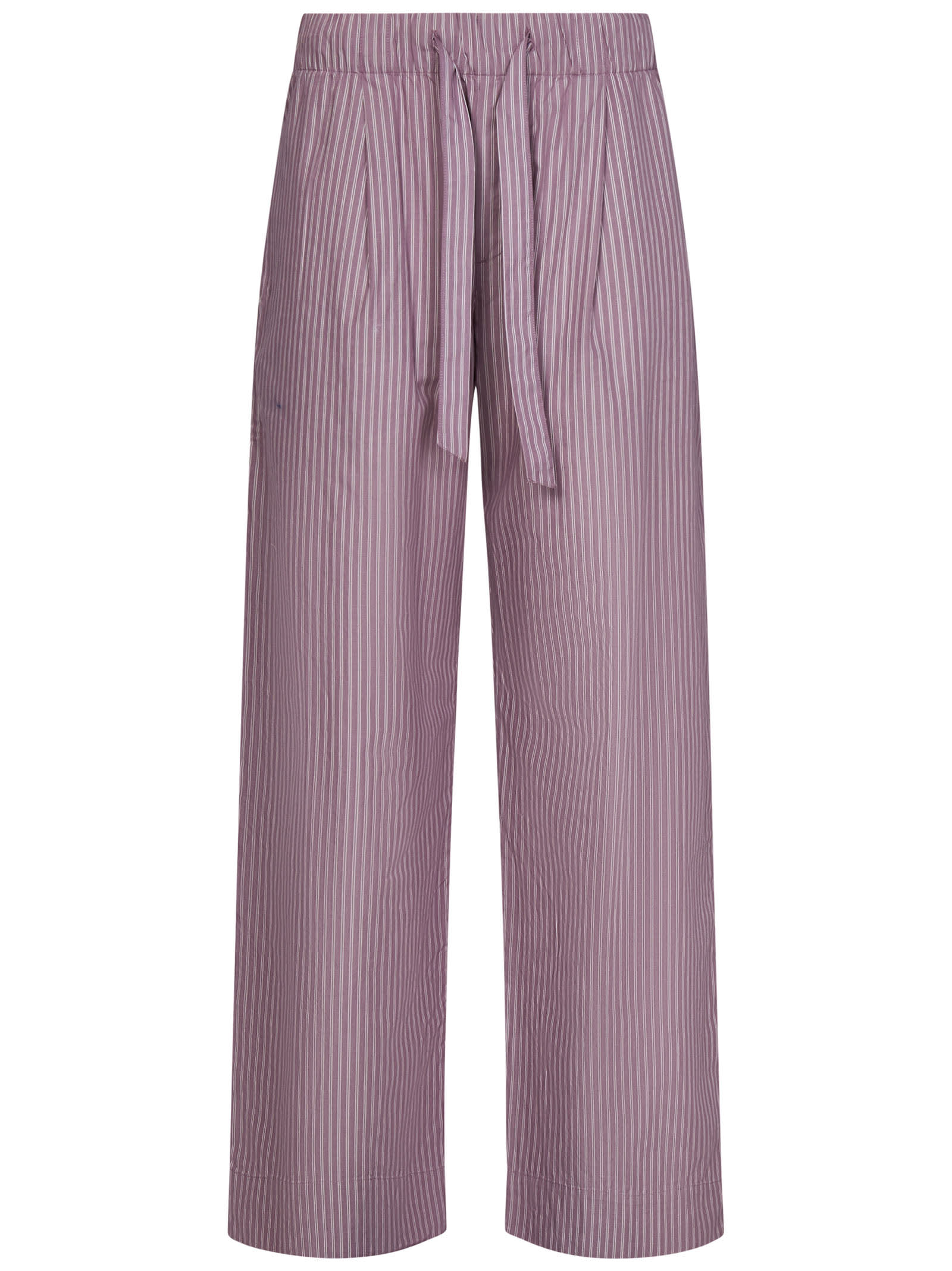 Shop Birkenstock /tekla Trousers In Mauve Stripes