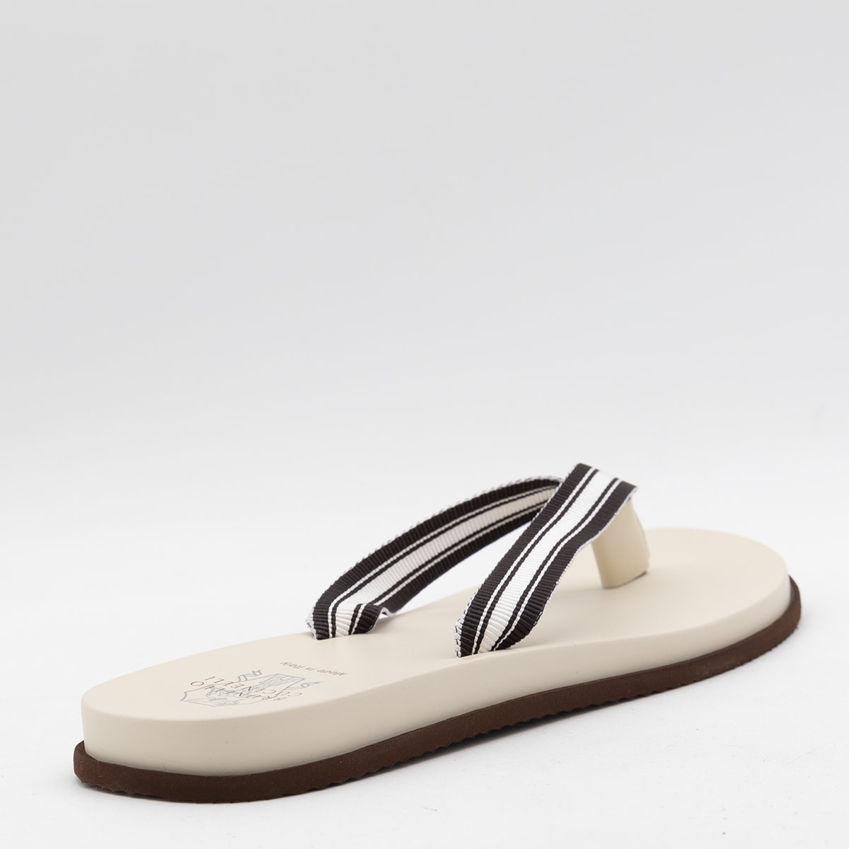 Brunello Cucinelli Multicolor Slip On Flip-flops