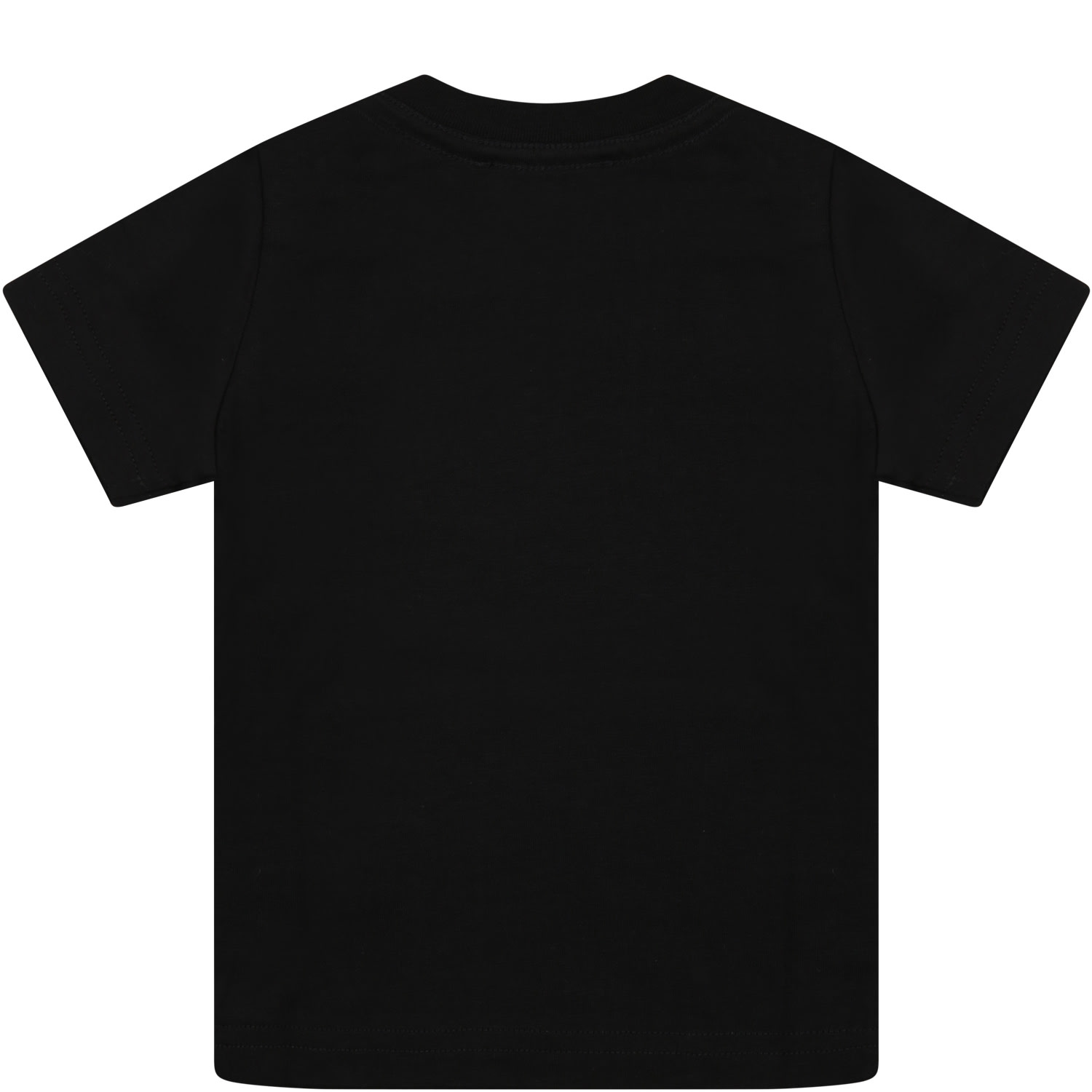 Shop Dsquared2 Black T-shirt For Baby Boy With Print