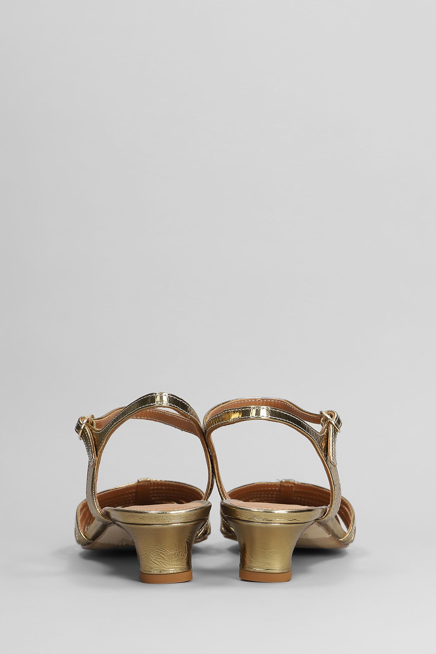 Julie Dee 35mm Leather Pumps