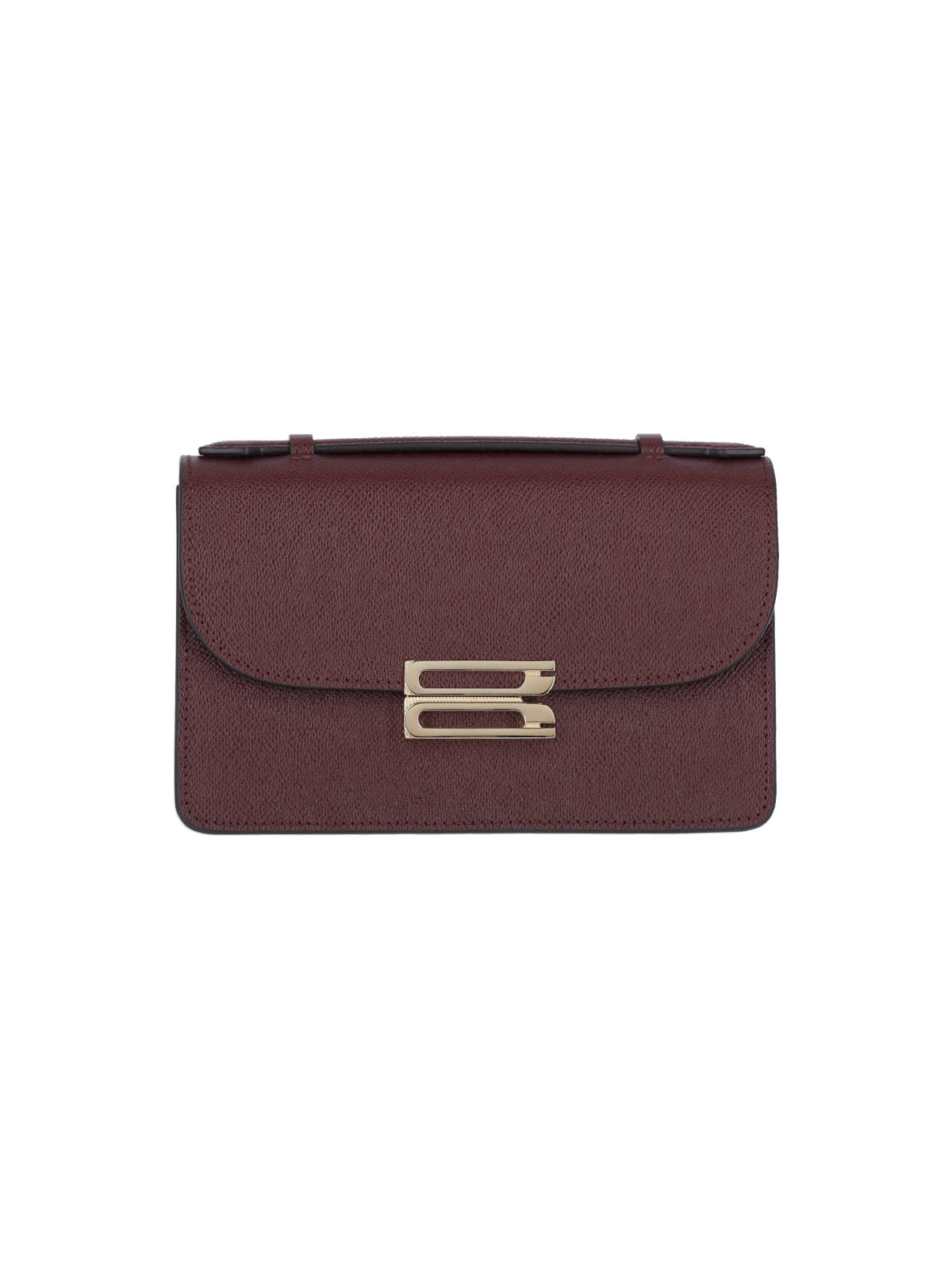 Shop Victoria Beckham Mini Bag Dorian In Red