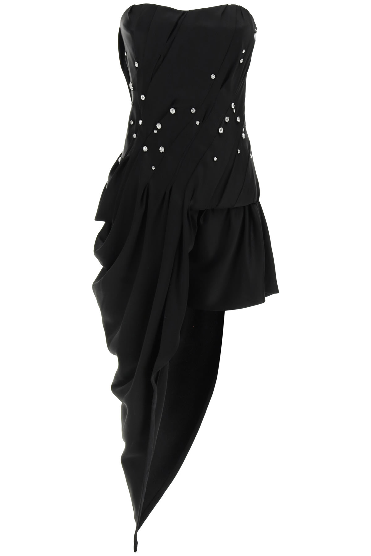 Alexander Wang Bustier Dress With Crystals