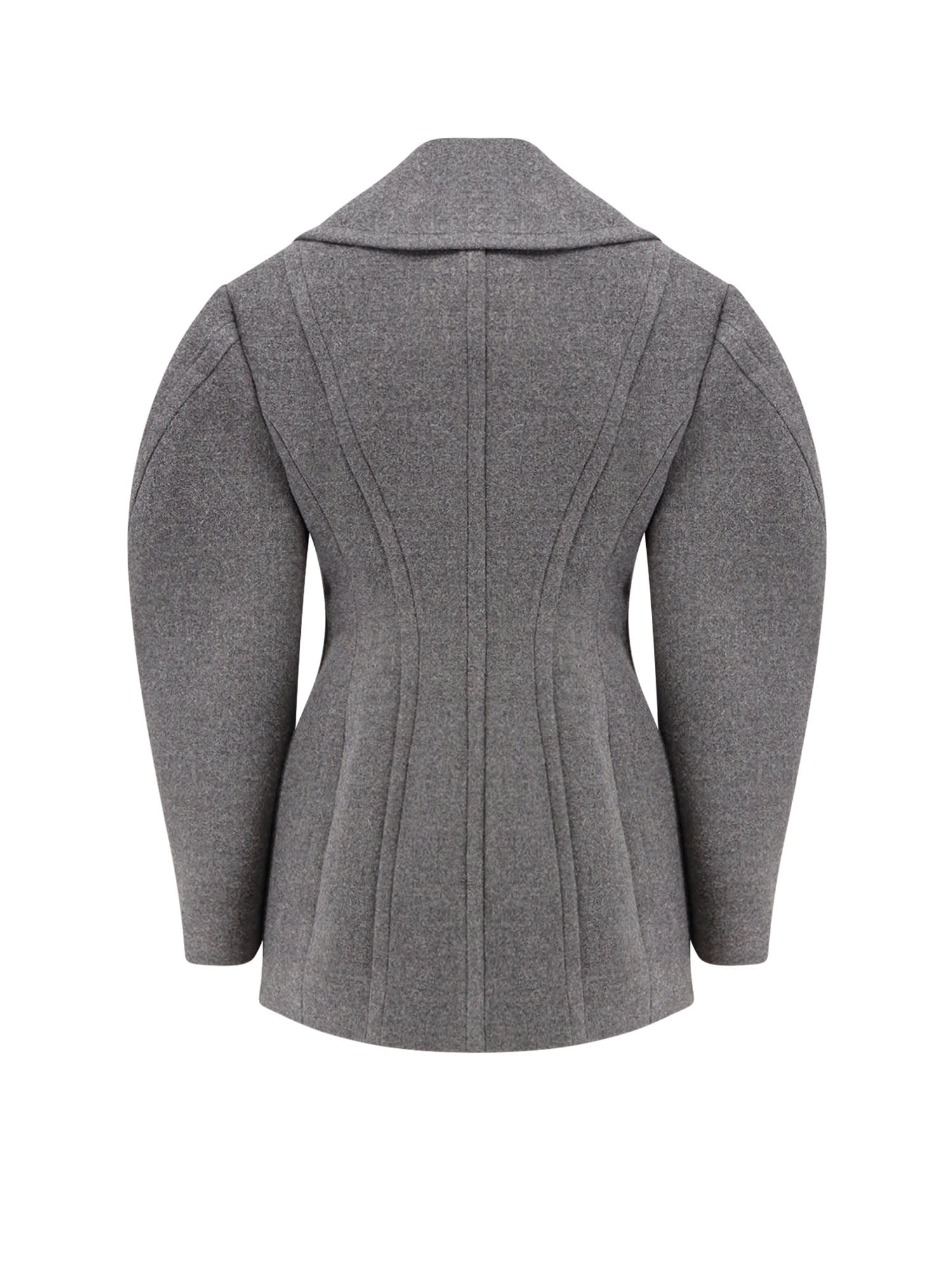 Givenchy Tailored Wool Jacket Double Buttons In Gray