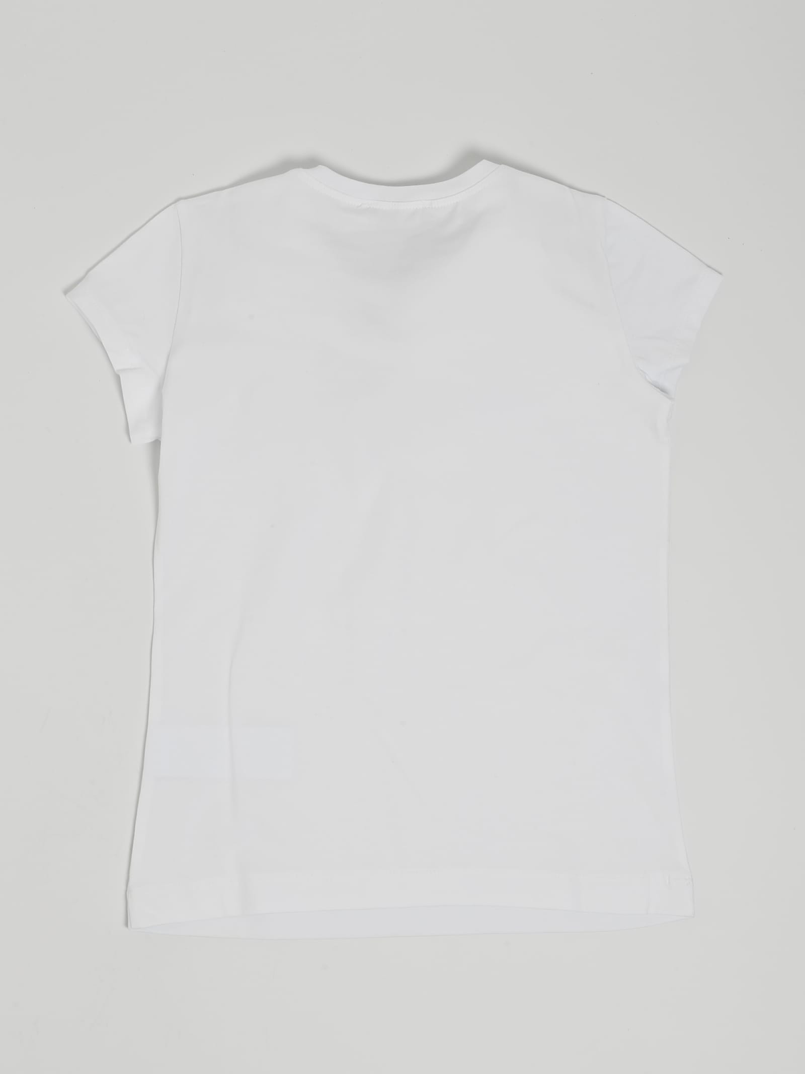 Shop Monnalisa T-shirt T-shirt In Bianco