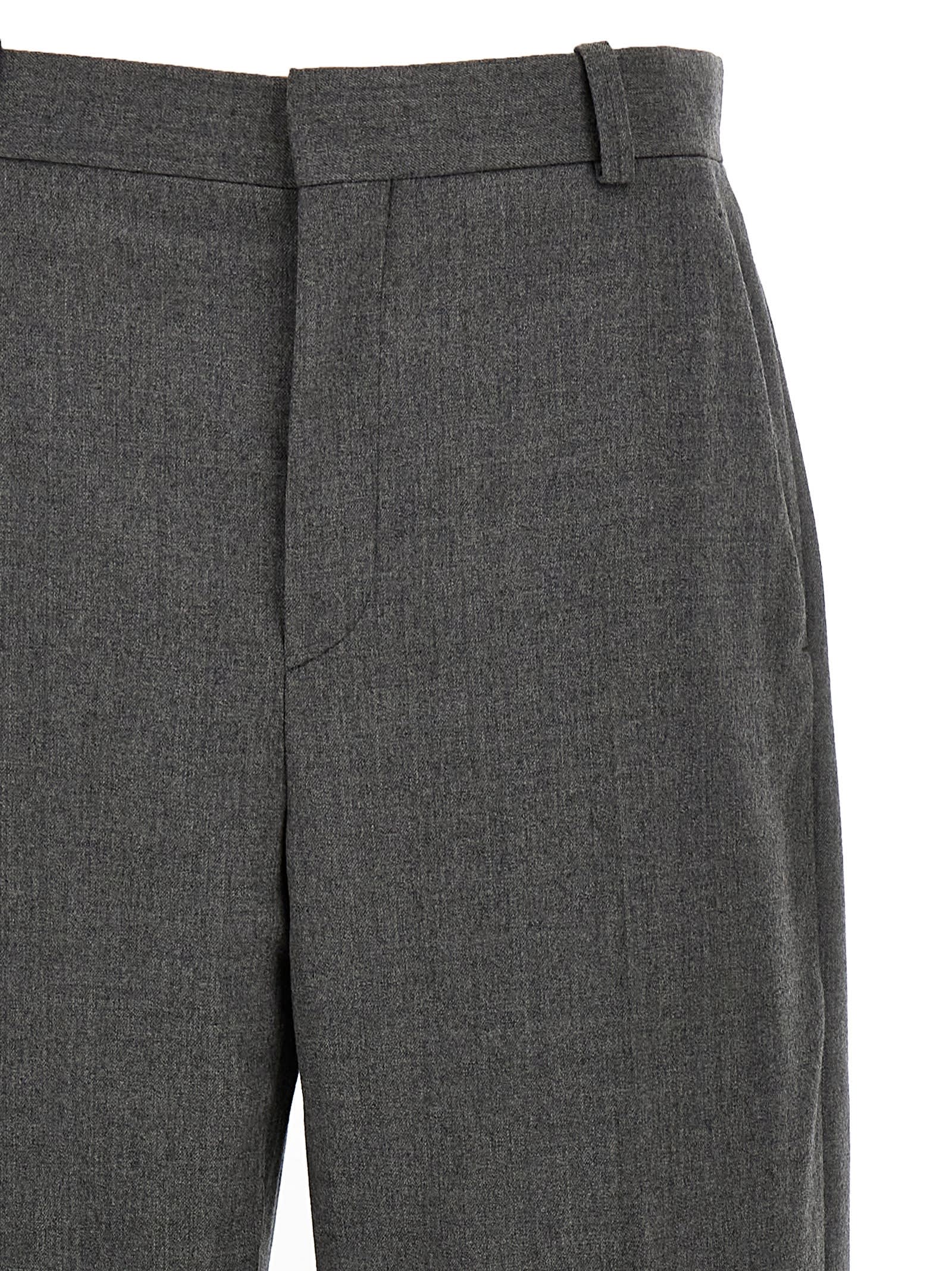 Shop Wardrobe.nyc Wool Pants In Gray