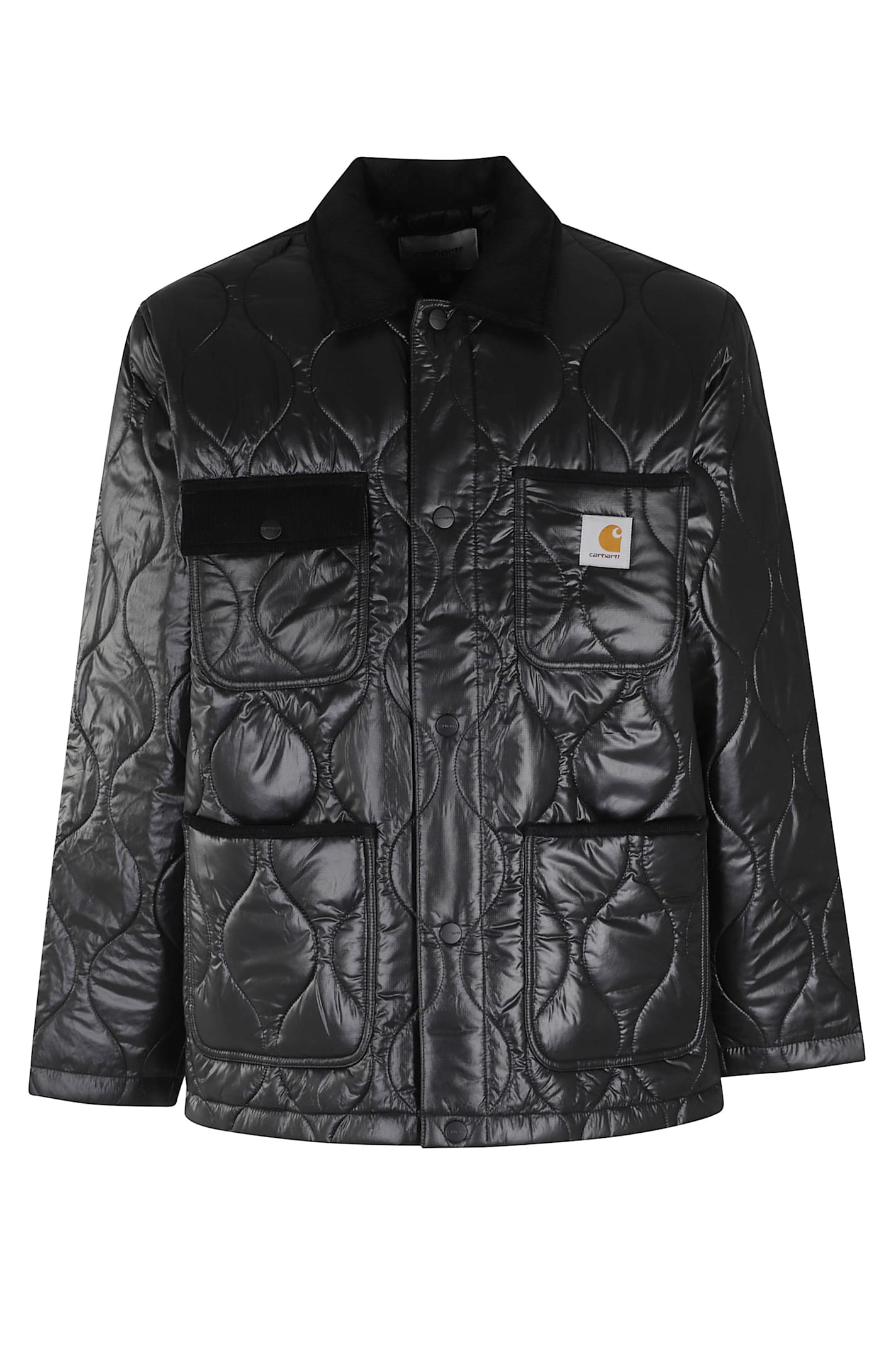 Carhartt Black Oscar Chore Liner Jacket In Blue