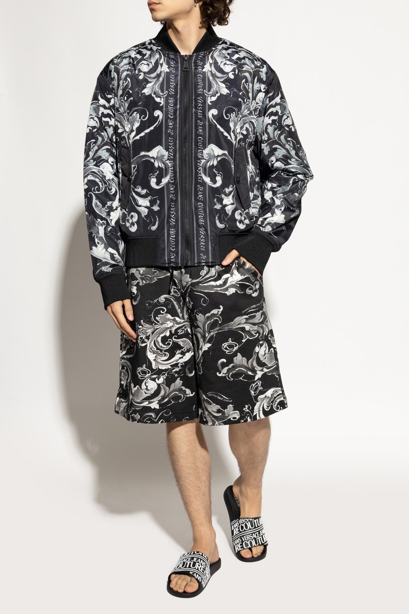 Versace Jeans Couture Flip-flops With Logo In Multi